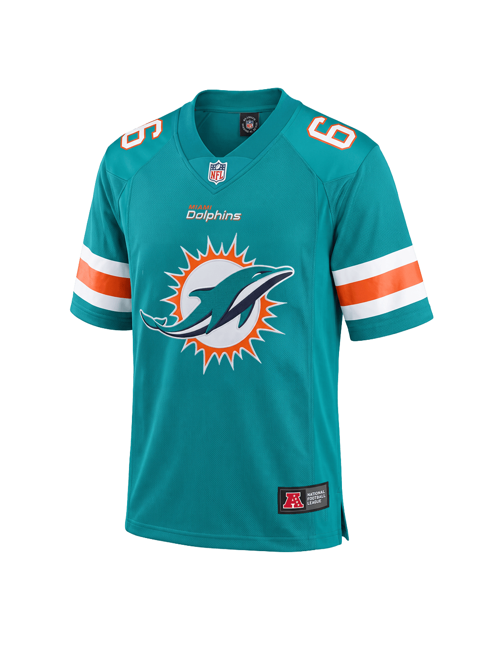 Majestic Athletic Jerseys Miami Dolphins NFL Team Foundation Mesh Jersey - Aqua