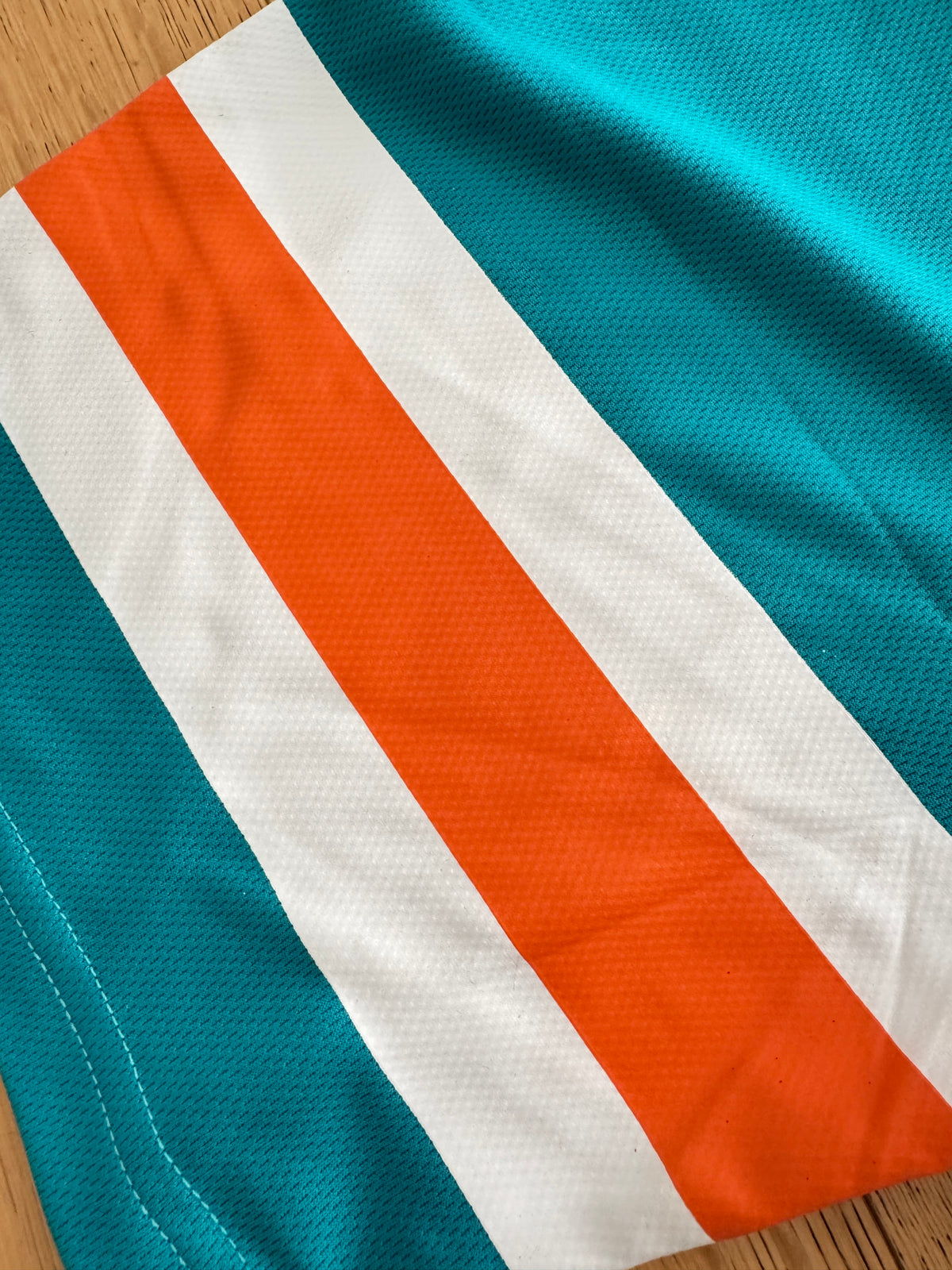 Majestic Athletic Jerseys Miami Dolphins NFL Team Foundation Mesh Jersey - Aqua