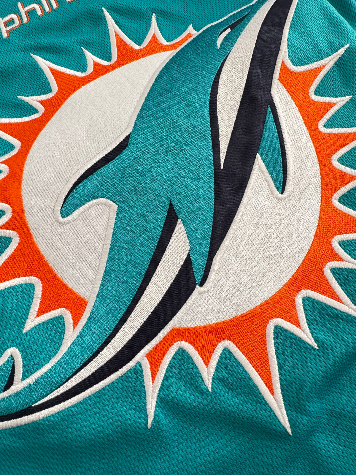 Majestic Athletic Jerseys Miami Dolphins NFL Team Foundation Mesh Jersey - Aqua