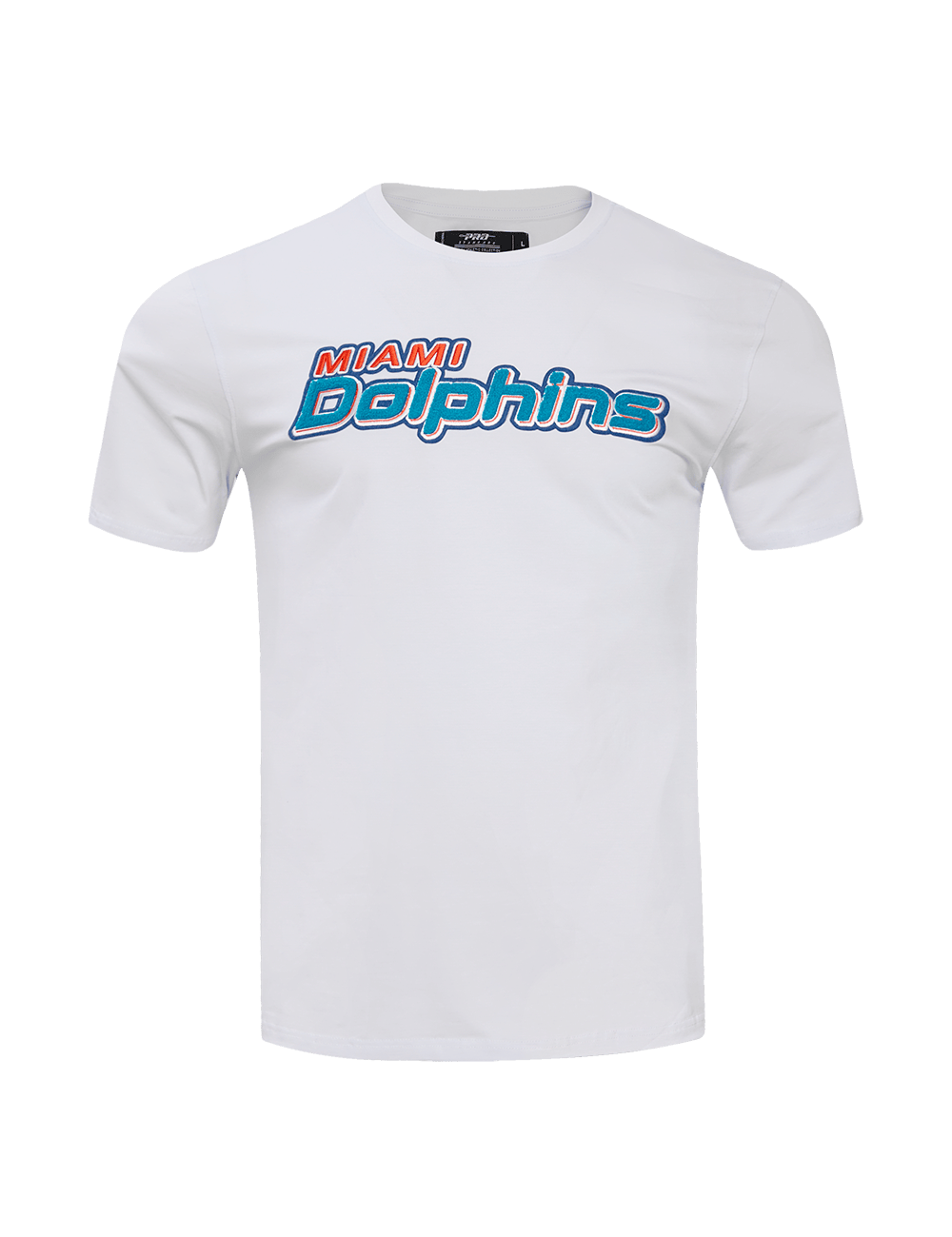 Pro Standard T-Shirts Miami Dolphins Pro Standard NFL Classic Chenille Flex T-Shirt - White