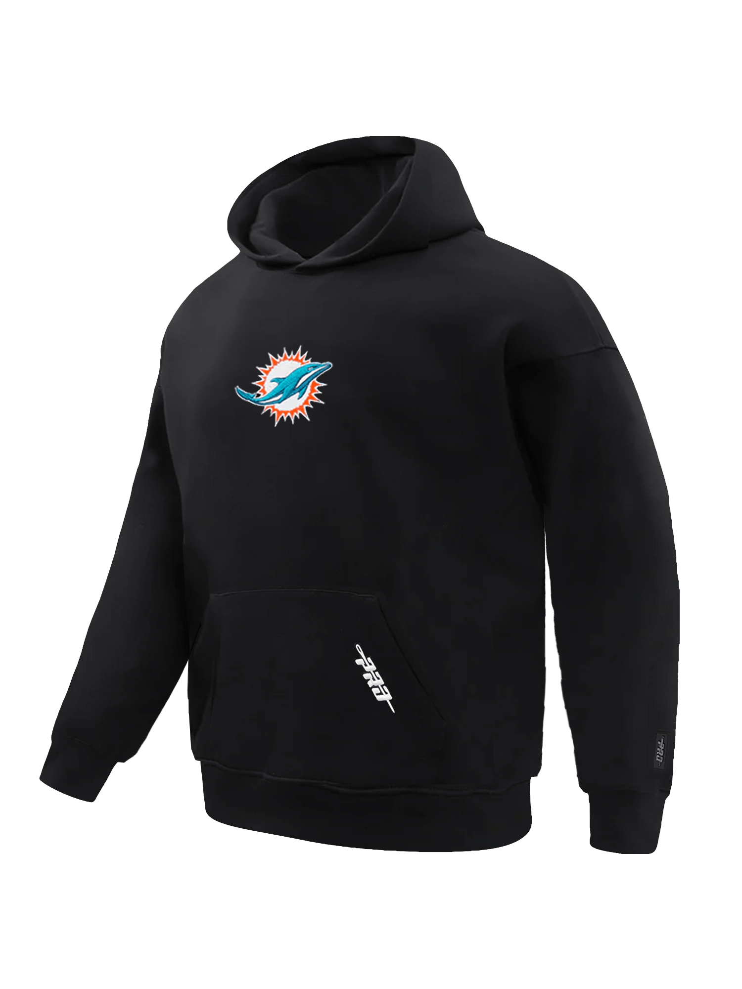 Pro Standard Jumpers Miami Dolphins Pro Standard NFL Icon Drop Shoulder Hoodie Jumper - Black