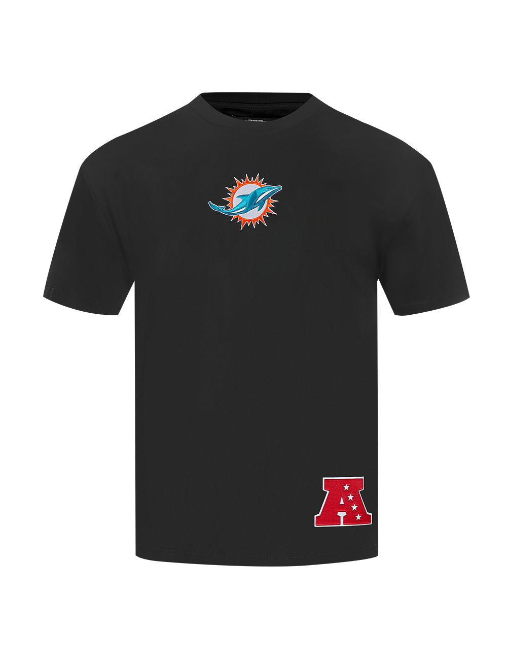 Pro Standard T-Shirts Miami Dolphins Pro Standard NFL Wingspan Drop Shoulder T-Shirt - Black