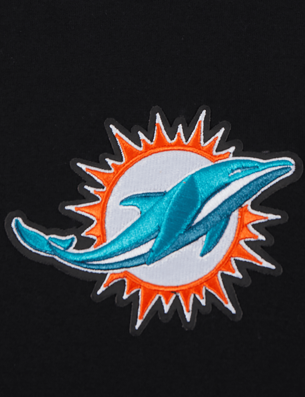 Pro Standard T-Shirts Miami Dolphins Pro Standard NFL Wingspan Drop Shoulder T-Shirt - Black