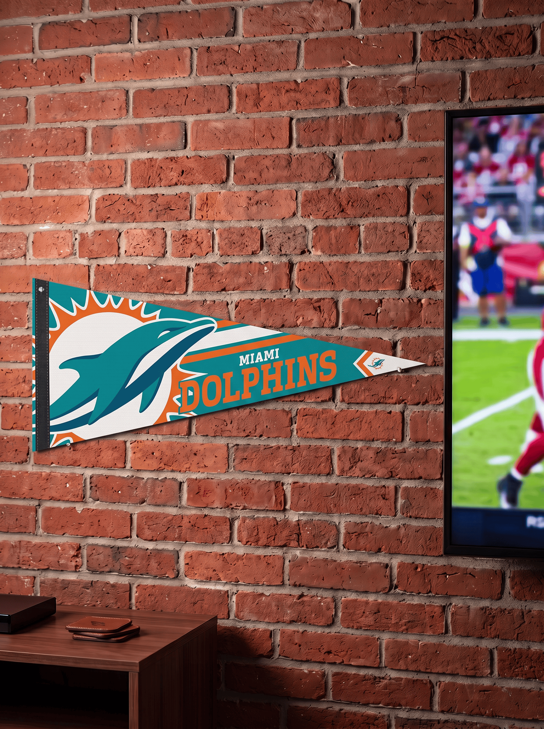 Wincraft Accessories Miami Dolphins Wincraft NFL Team Premium 12" x 30" Pennant