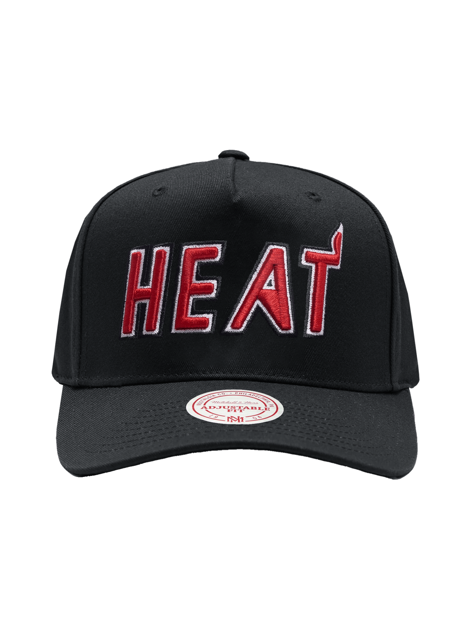 Mitchell And Ness Caps Miami Heat Mitchell & Ness NBA HWC MVP Snapback Hat - Black