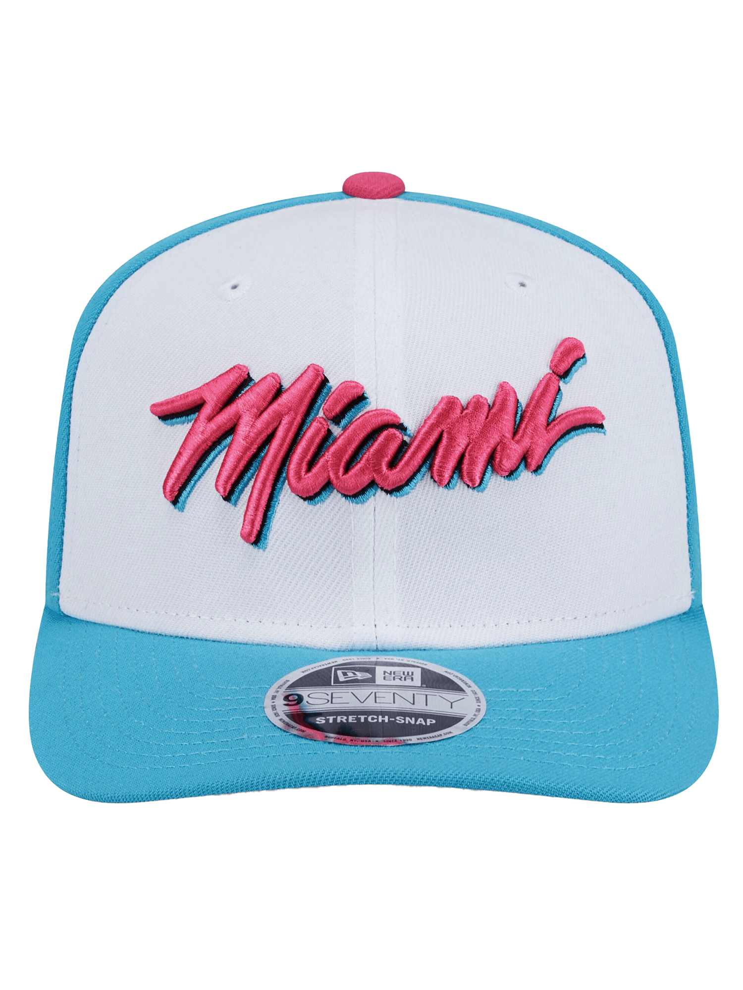 New Era Caps Miami Heat New Era NBA 24-25 City Edition 9SEVENTY Snapback Hat