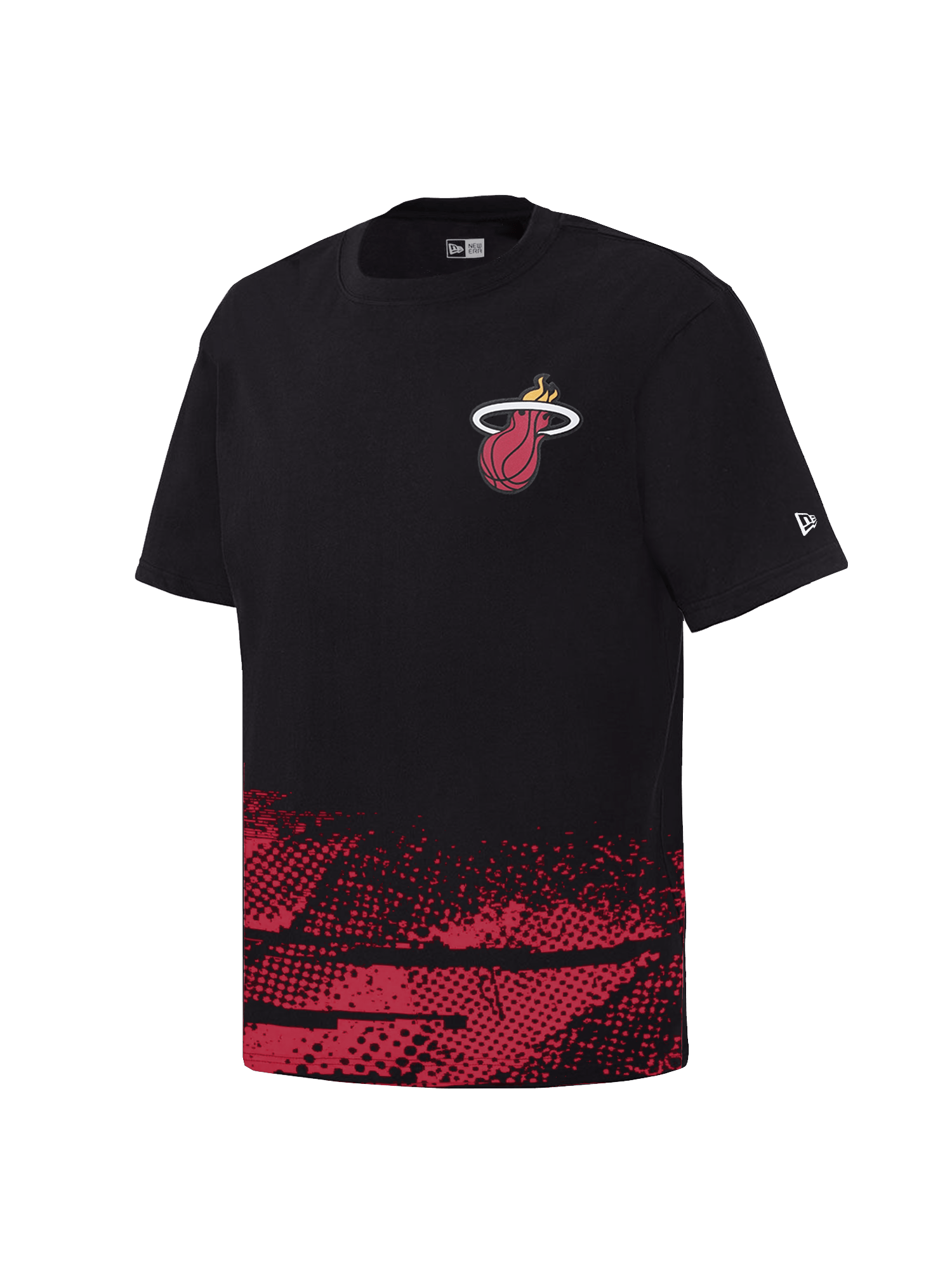 New Era T-Shirts Miami Heat New Era NBA 24-25 Tip-Off T-Shirt - Black