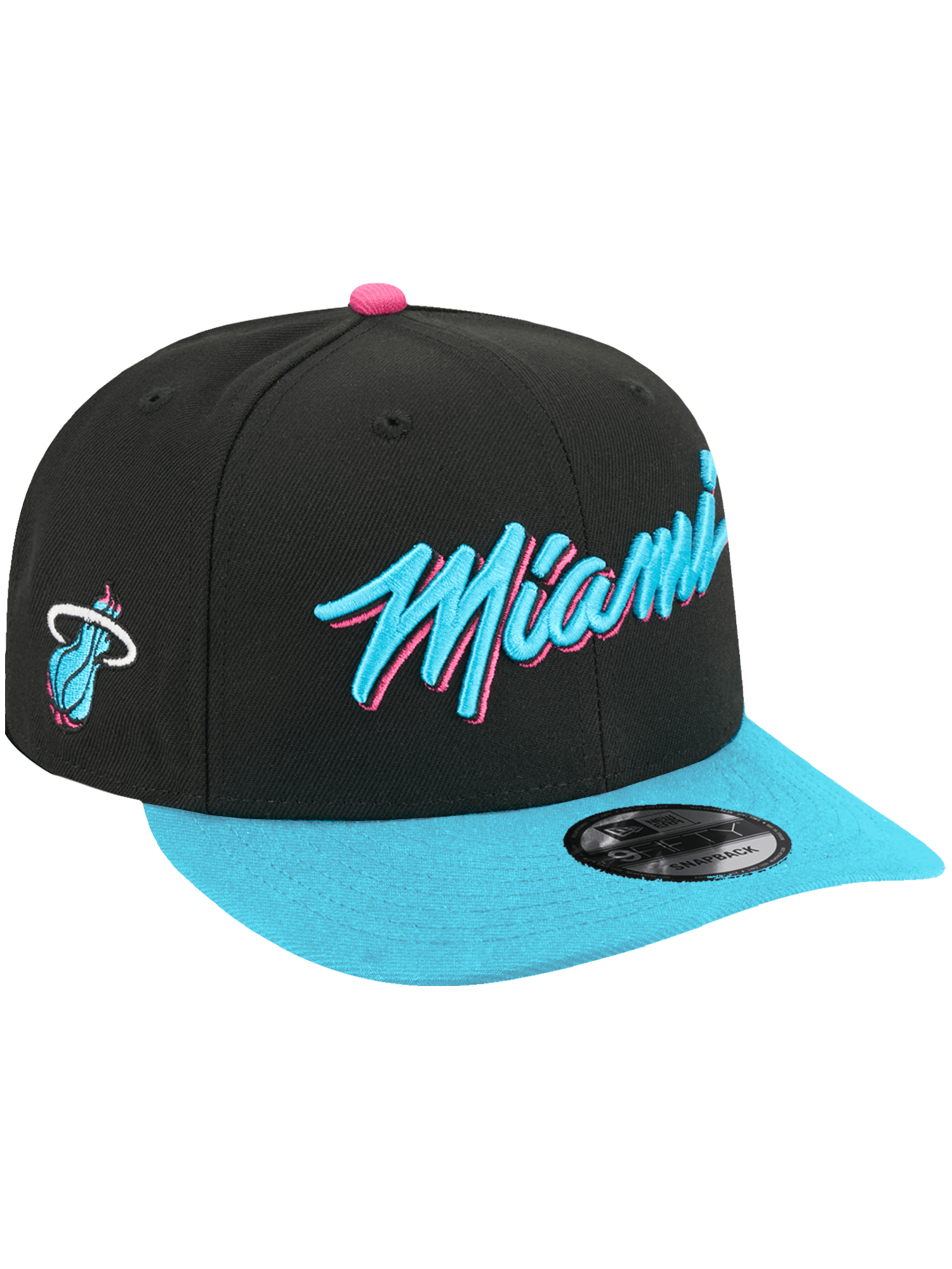 New Era Caps Miami Heat New Era NBA 25-26 City Edition 9FIFTY Pre-Curved Snapback Hat