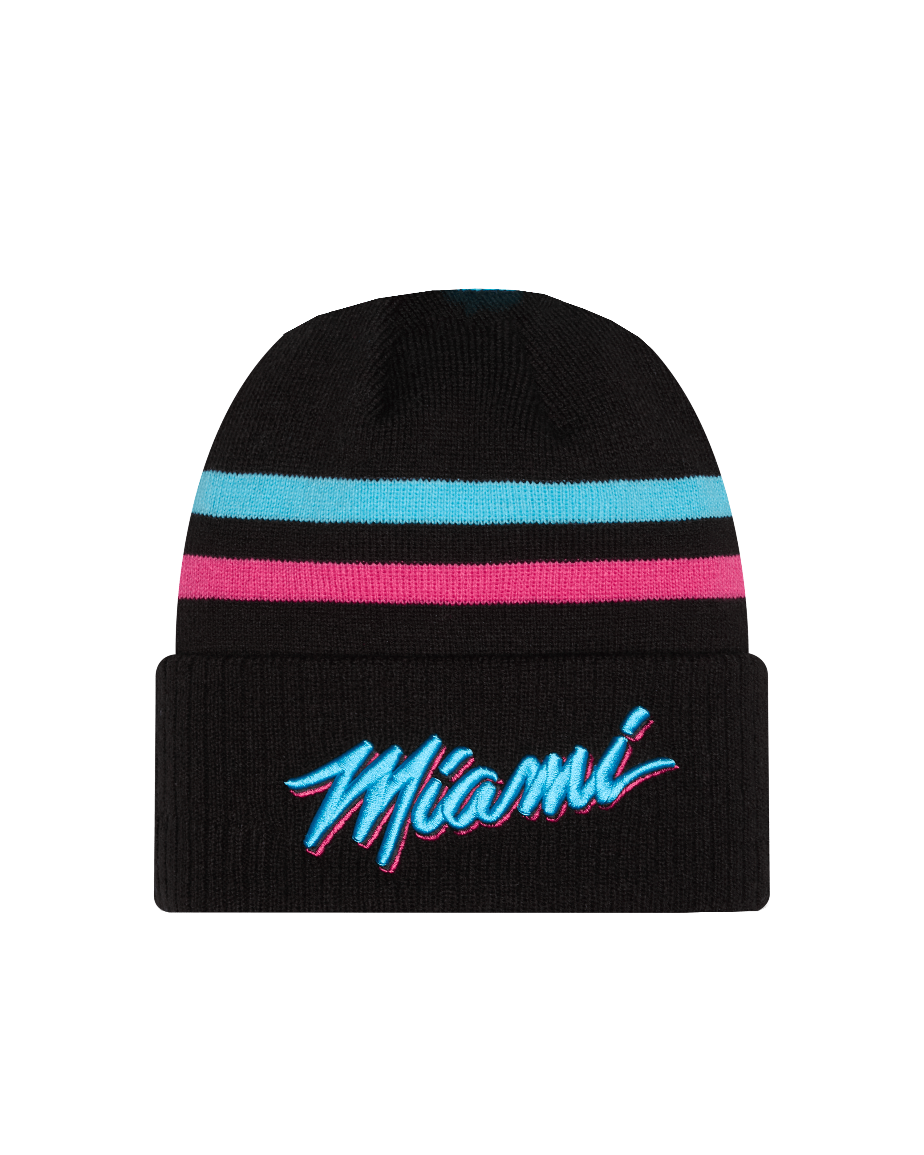 New Era Caps Miami Heat New Era NBA 25-26 City Edition Pomless Knit Beanie