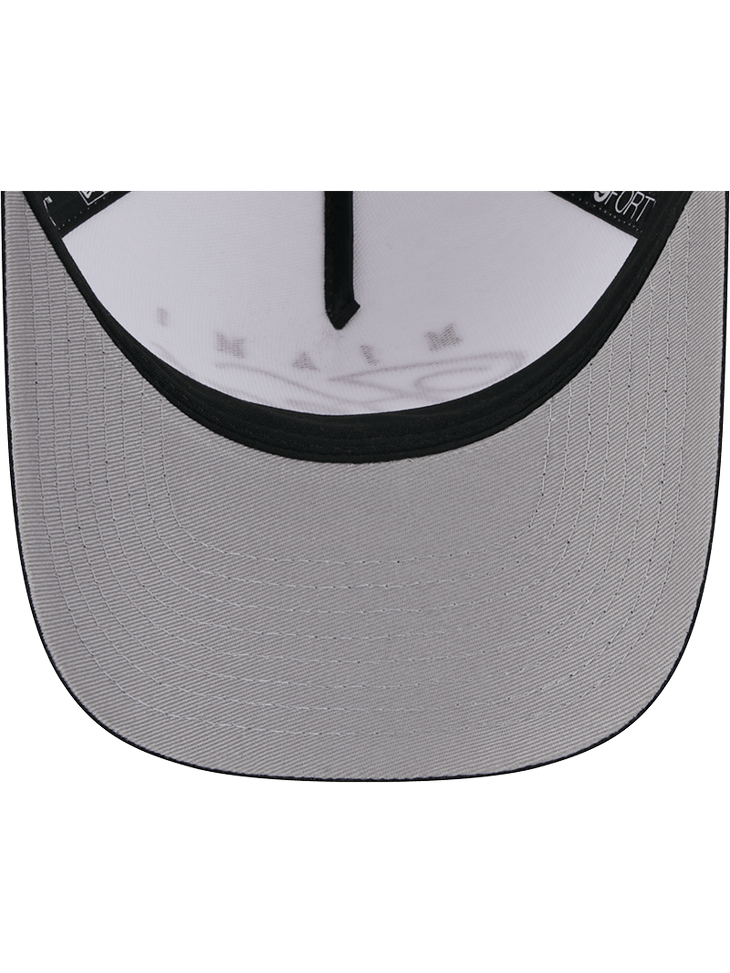 New Era Caps Miami Heat New Era NBA 25 Draft 9FORTY M-Crown A-Frame Snapback Hat - White