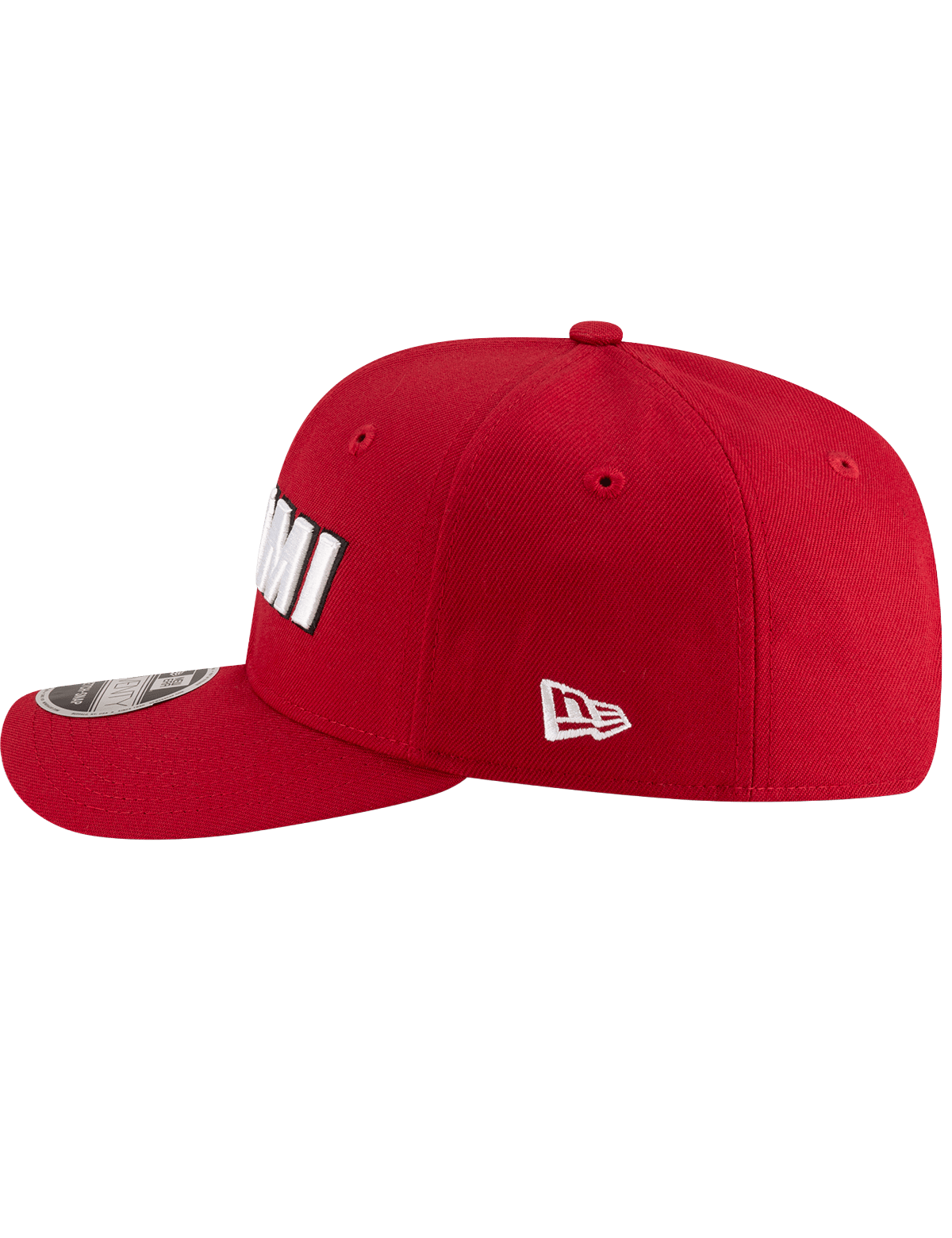 New Era Caps Miami Heat New Era NBA Statement 9SEVENTY Stretch-Snapback Hat