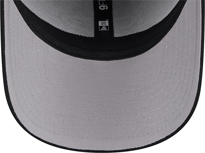 New Era Caps Miami Heat New Era NBA Team Active Digi-Tech 9FORTY Snapback Hat - Graphite Grey