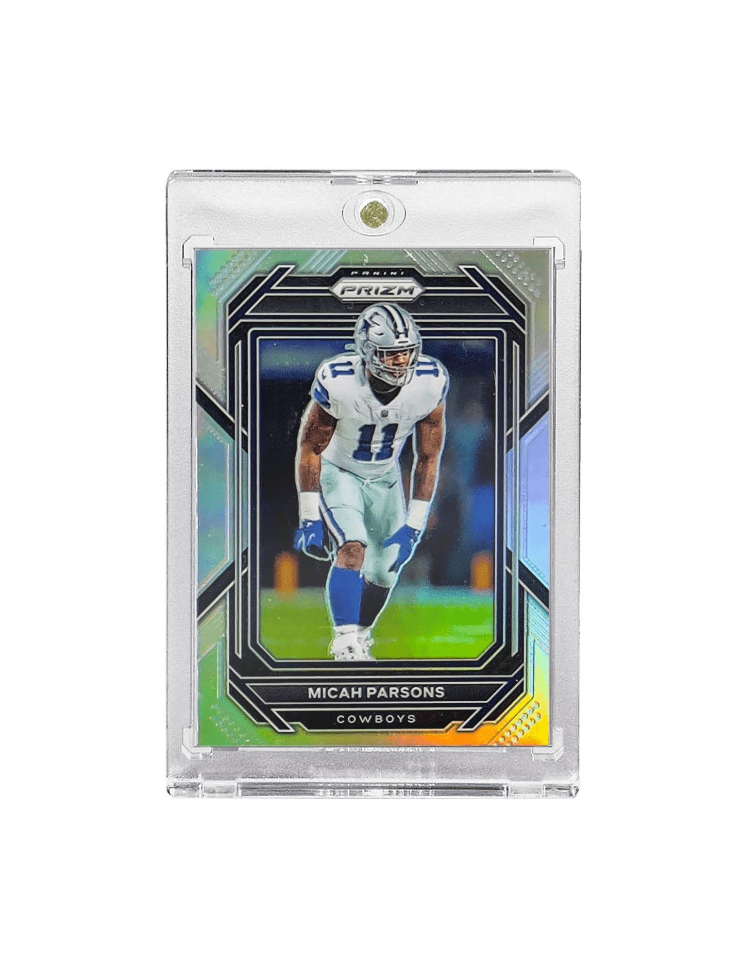 Panini Cards Micah Parsons Dallas Cowboys Panini NFL Prizm 22 Silver 82 Card