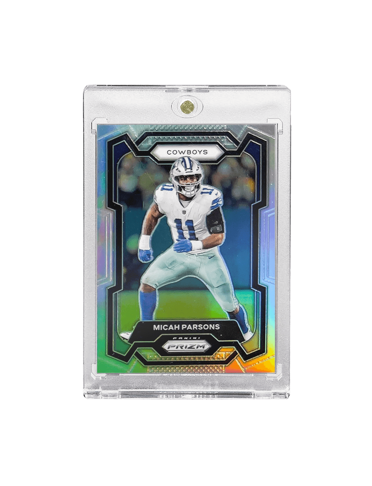 Panini Cards Micah Parsons Dallas Cowboys Panini NFL Prizm 23 Silver Card