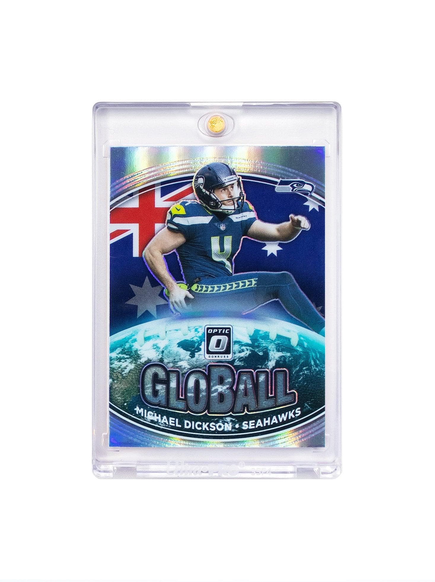 Panini Cards Michael Dickson Seattle Seahawks Panini NFL Optic 21 Silver Global Card