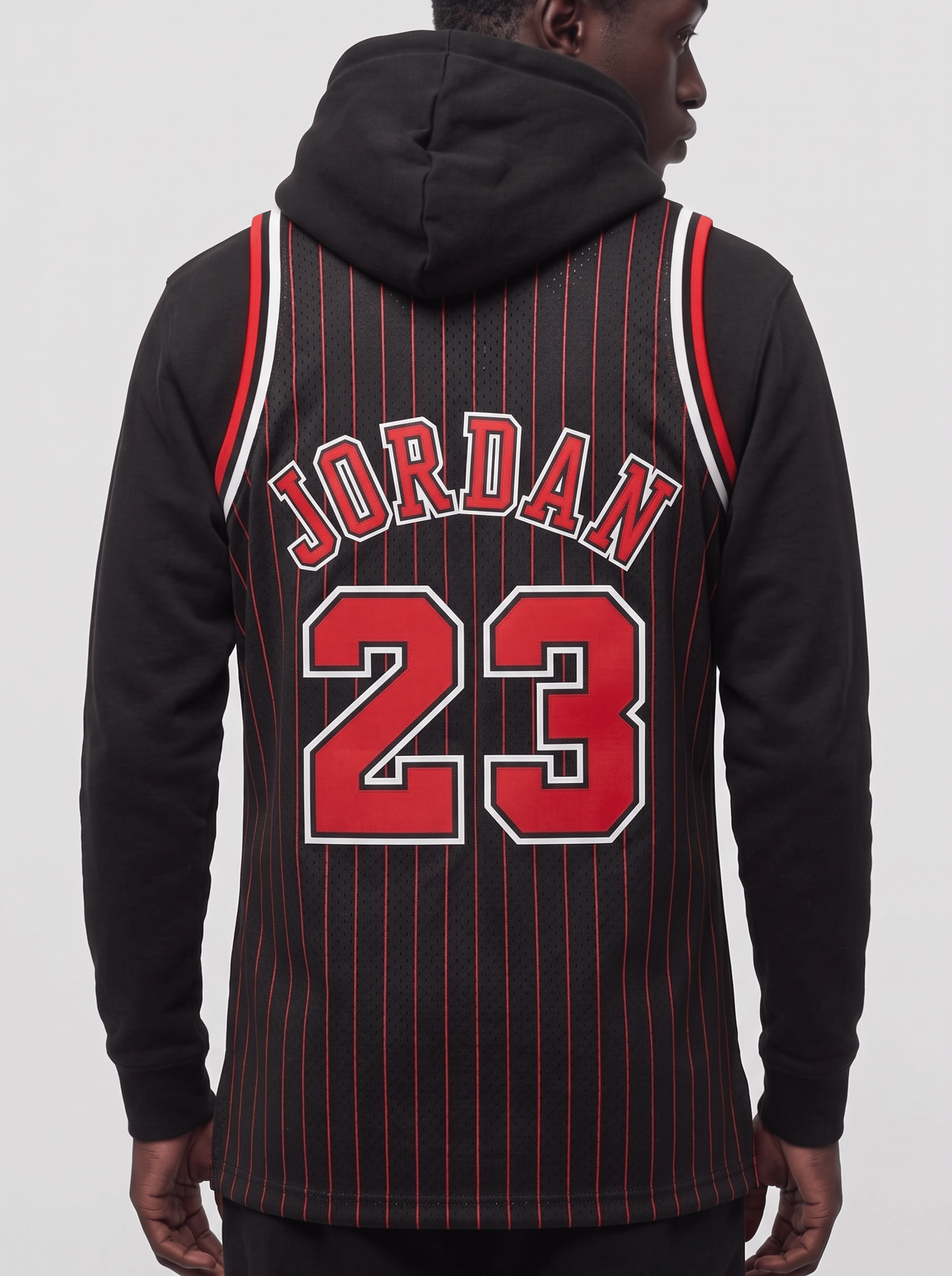 Mitchell And Ness Jerseys Michael Jordan Chicago Bulls Mitchell & Ness NBA 96-97 Alt Authentic Jersey - Black