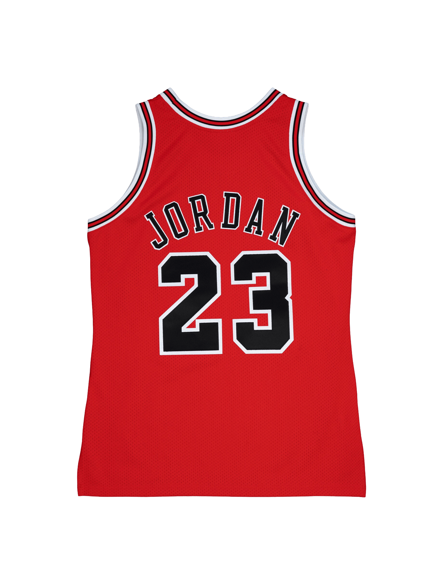 Mitchell And Ness Jerseys Michael Jordan Chicago Bulls Mitchell & Ness NBA 97-98 Road Authentic Jersey - Red