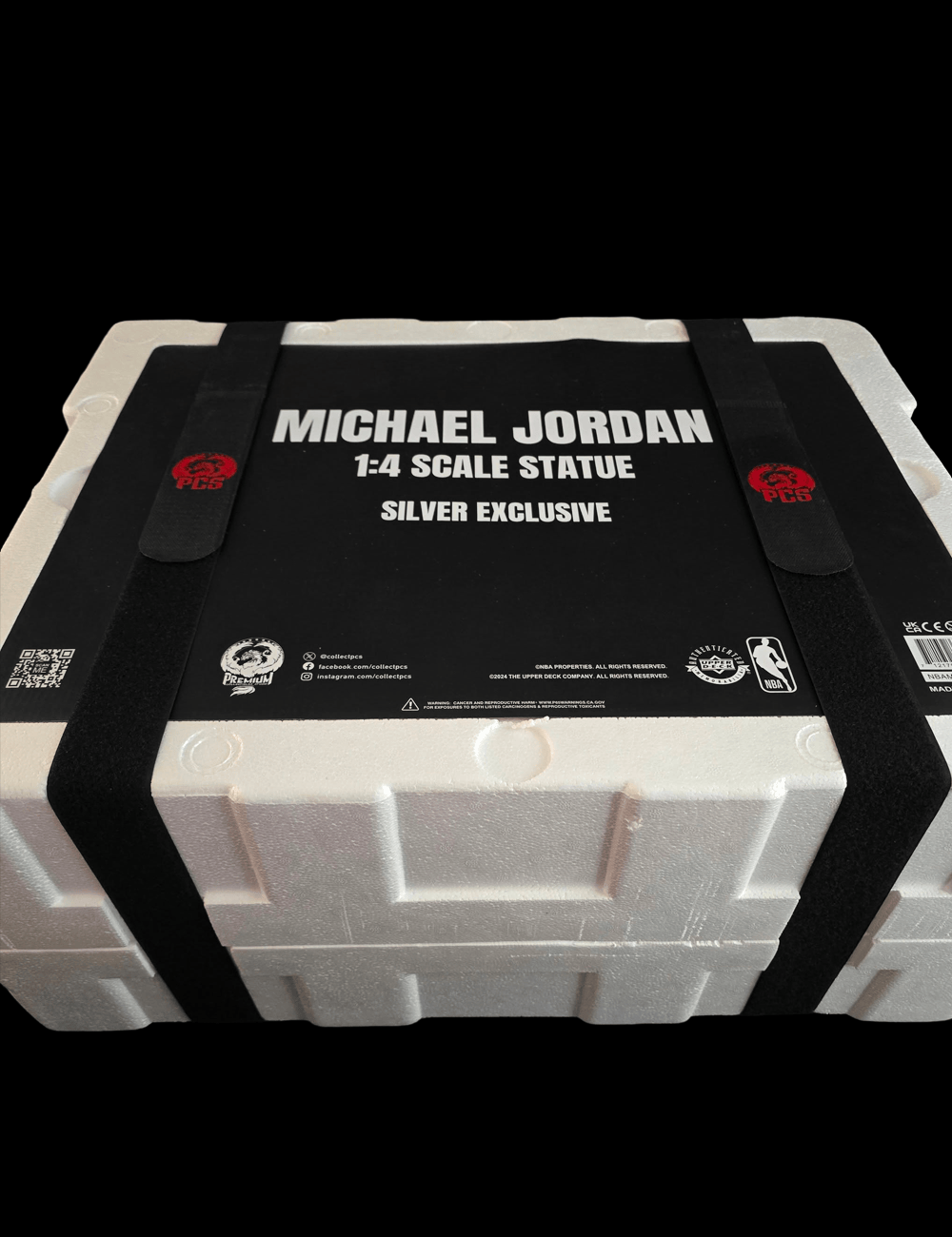 NBA Branded Figures Michael Jordan Chicago Bulls PCS NBA 1:4 Scale Dunking Statue Figure