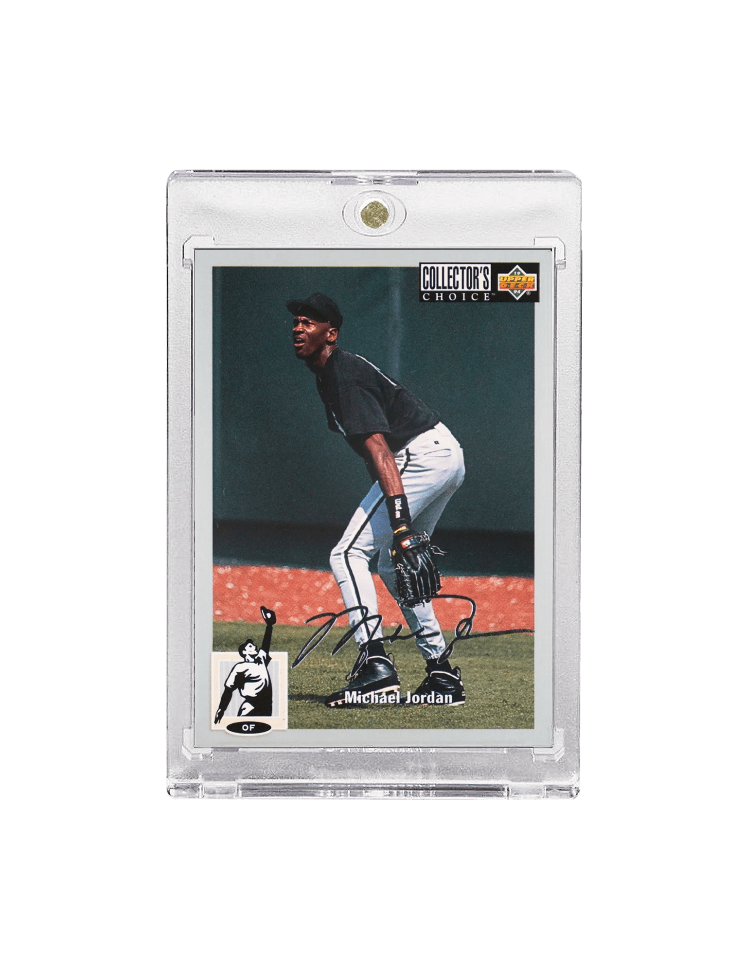 Upper Deck Cards Michael Jordan Chicago White Sox Upper Deck MLB 94-95 Silver Signature Card