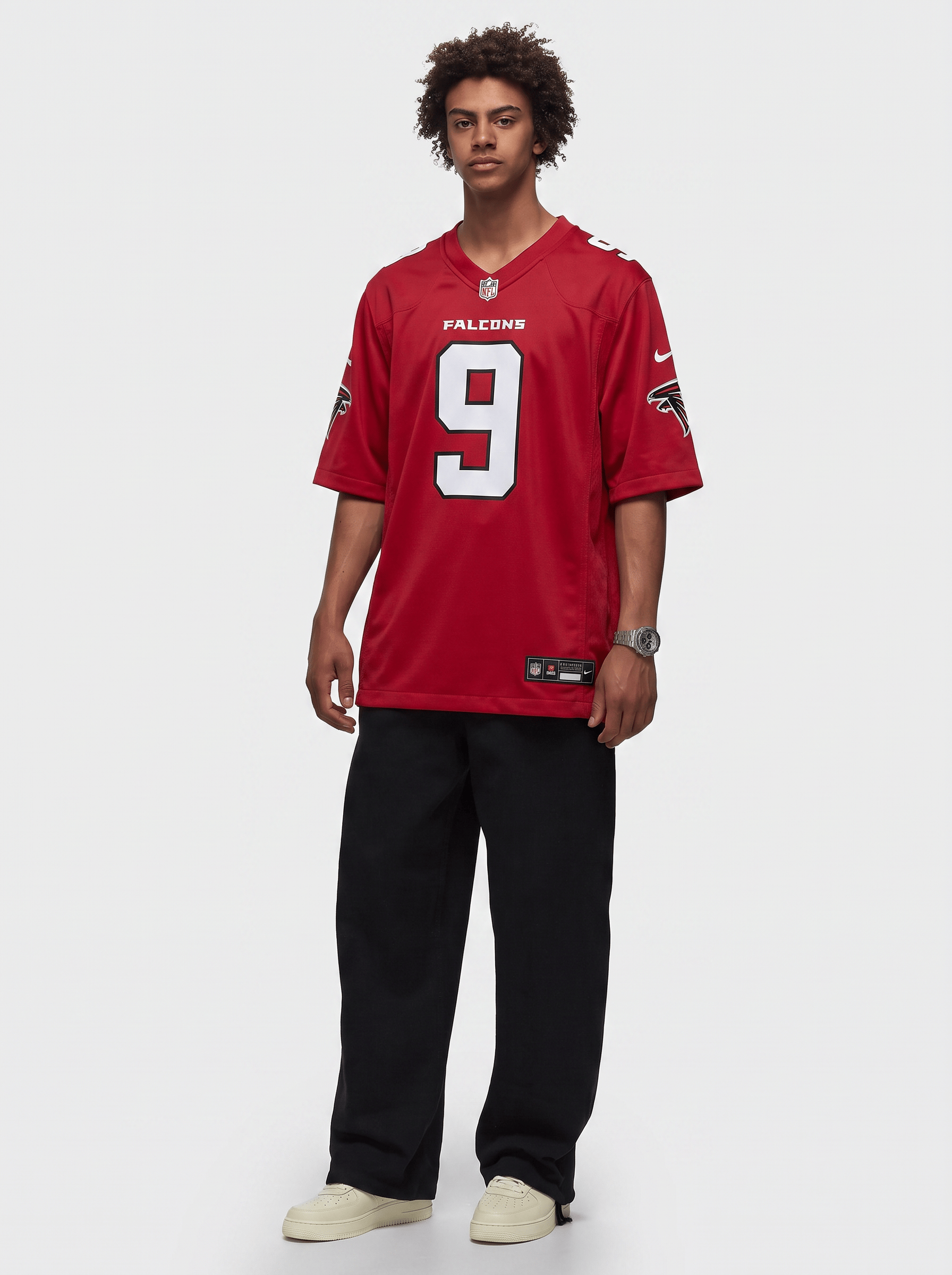 Nike Jerseys Michael Penix Jr Atlanta Falcons Nike NFL Game Jersey - Red