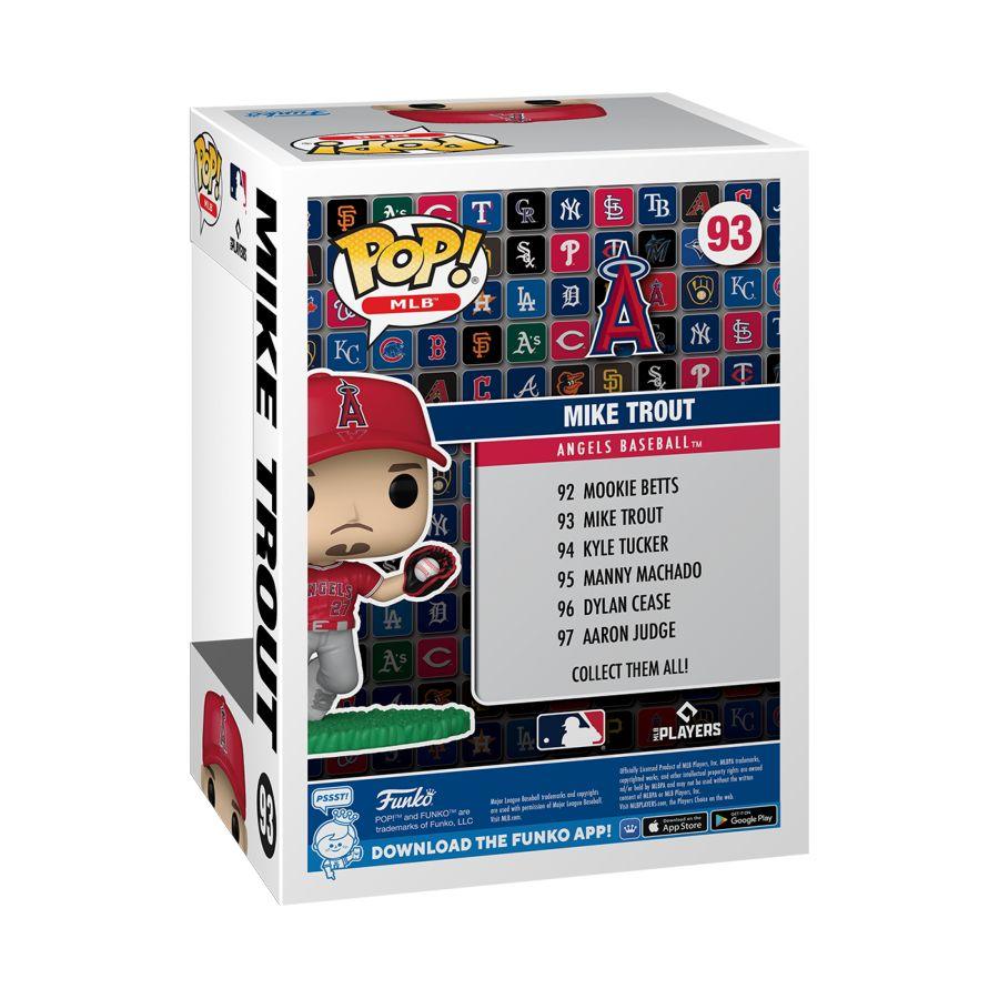 Funko Figures Mike Trout Los Angeles Angels Funko MLB #93 Pop Vinyl Figure - Red