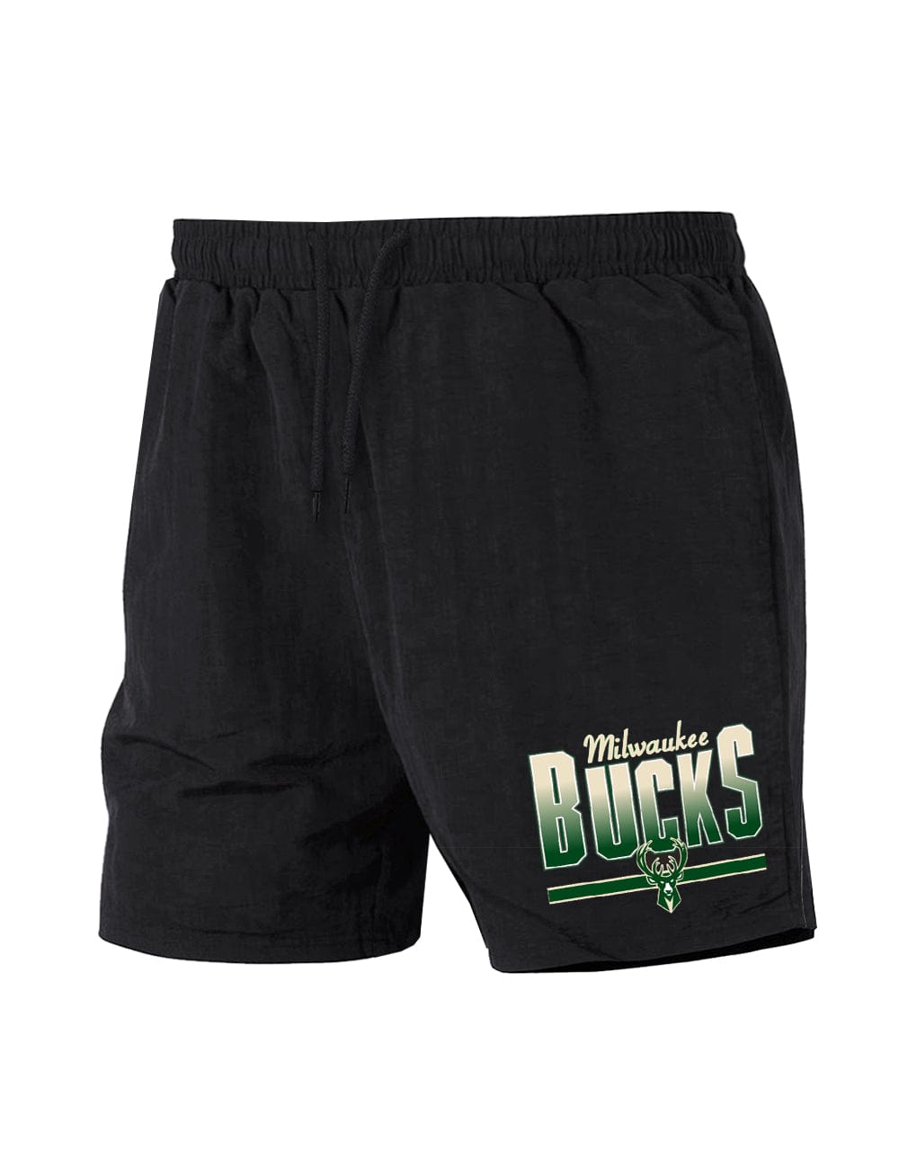 NBA Essentials Shorts Milwaukee Bucks NBA Bloomfield Nylon Shorts - Black