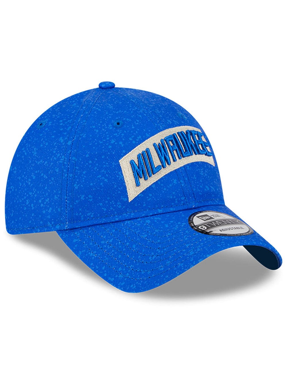 New Era Caps Milwaukee Bucks New Era NBA 24 City Edition 9TWENTY Strapback Hat