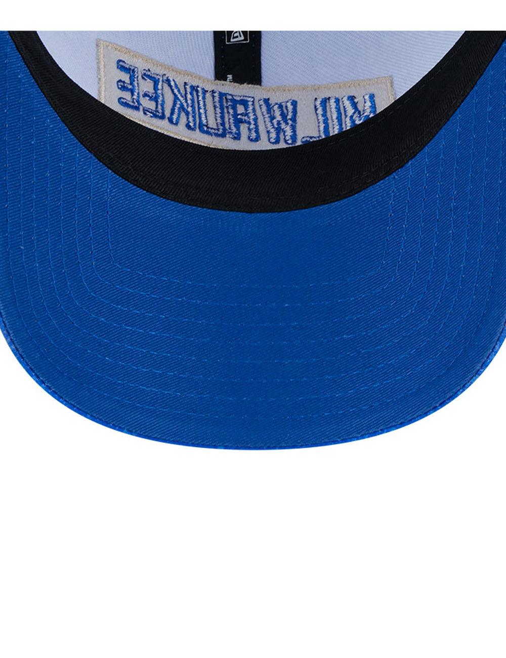 New Era Caps Milwaukee Bucks New Era NBA 24 City Edition 9TWENTY Strapback Hat