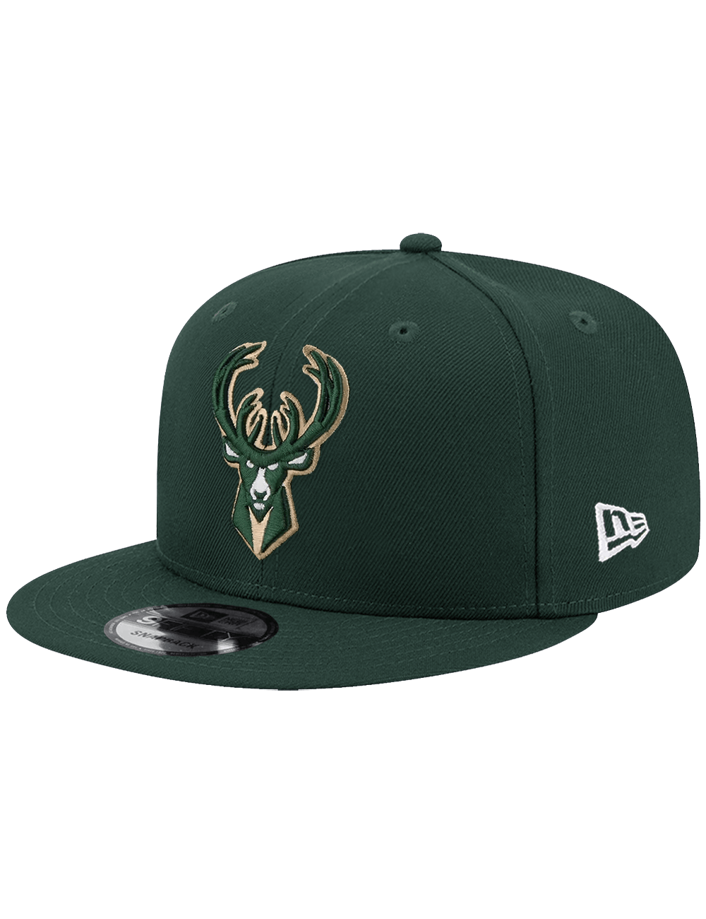 New Era Caps OSFA Milwaukee Bucks New Era NBA Team 9FIFTY Snapback Hat - Green