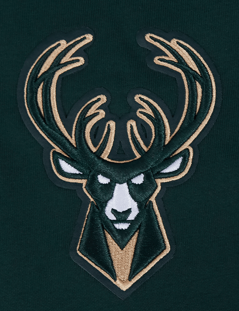 Pro Standard T-Shirts Milwaukee Bucks Pro Standard NBA Wingspan Drop Shoulder T-Shirt - Forest
