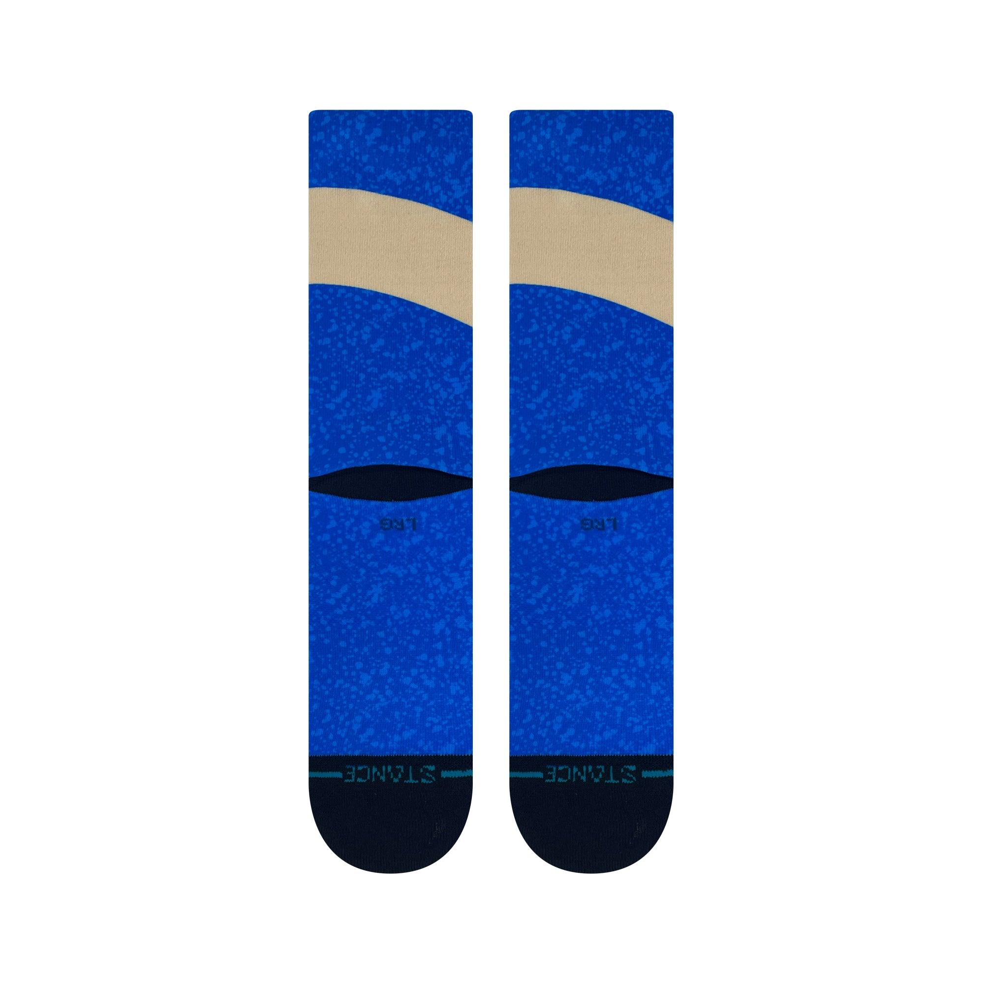 Stance Socks Large (9-12 US) Milwaukee Bucks Stance NBA 24 City Edition Crew Socks