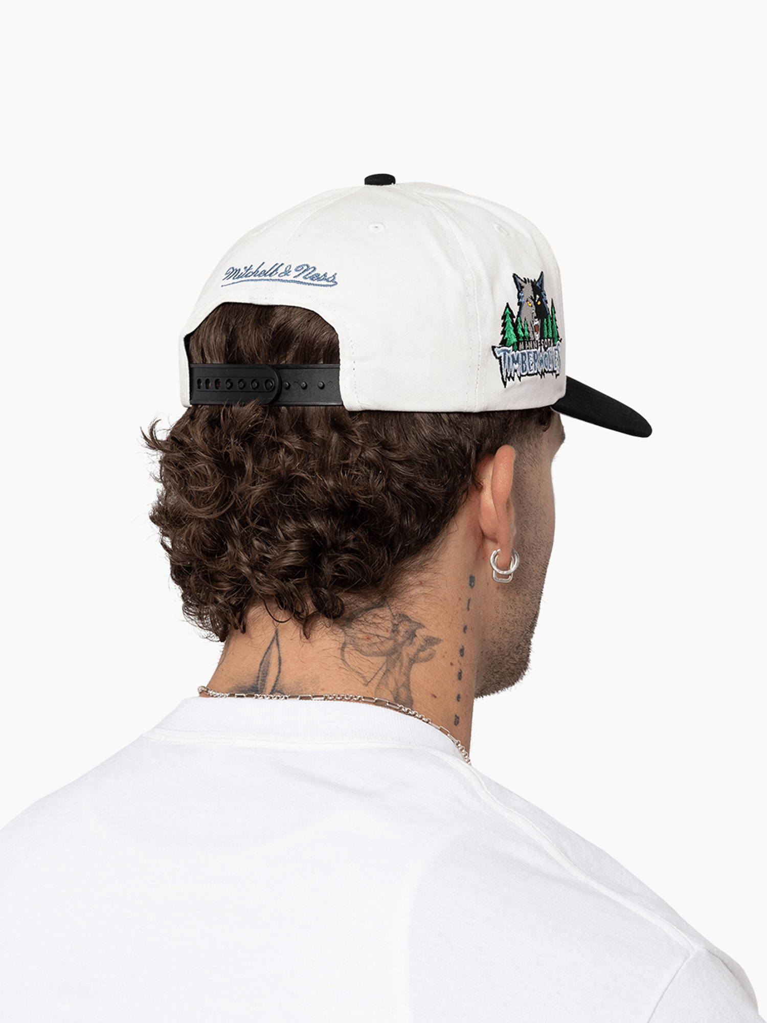 Mitchell And Ness Caps Minnesota Timberwolves Mitchell & Ness NBA HWC Draft Day Pro Pinch Snapback Hat