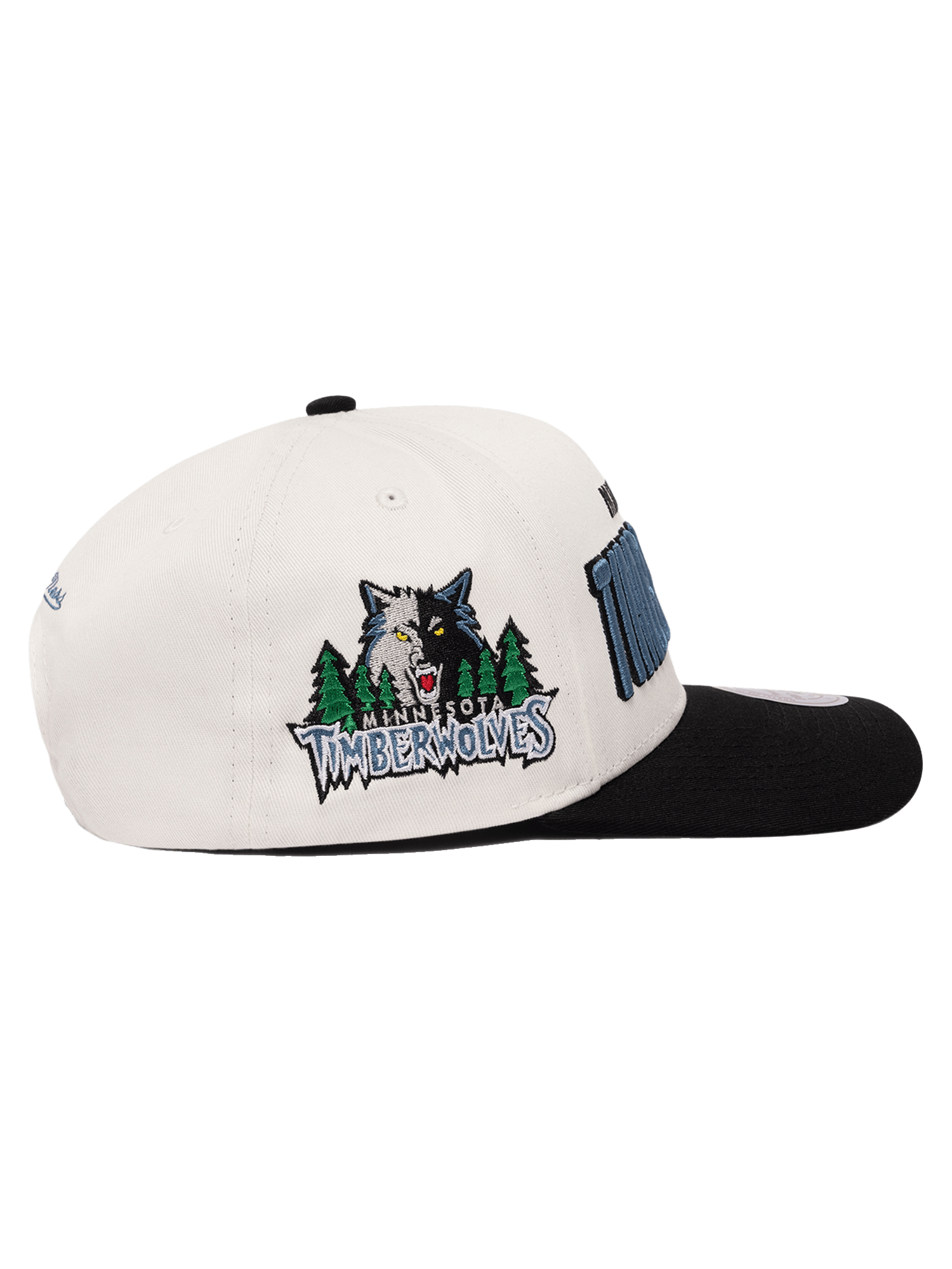 Mitchell And Ness Caps Minnesota Timberwolves Mitchell & Ness NBA HWC Draft Day Pro Pinch Snapback Hat