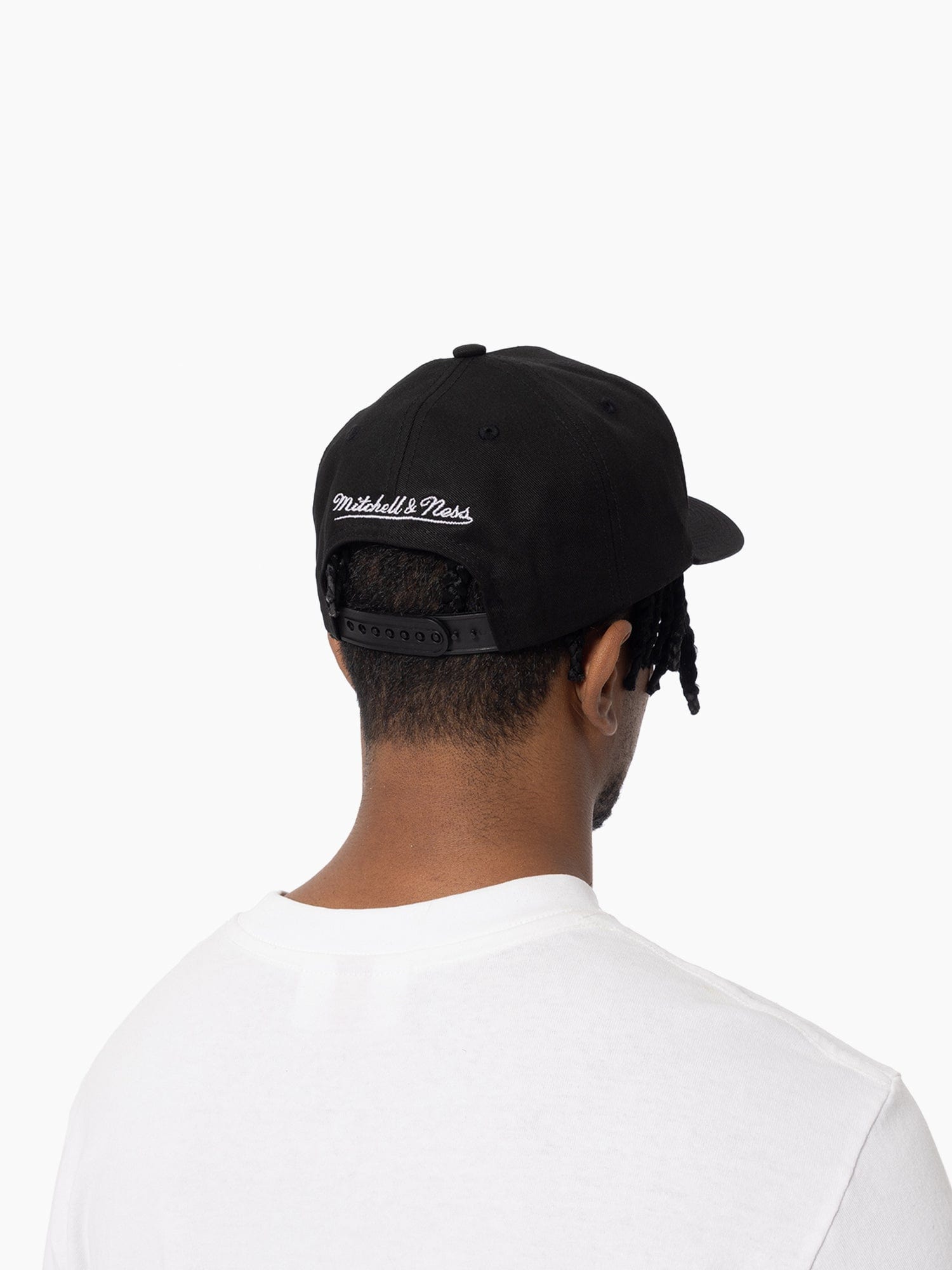 Mitchell And Ness Caps Minnesota Timberwolves Mitchell & Ness NBA HWC Pro Pinch Snapback Hat - Black