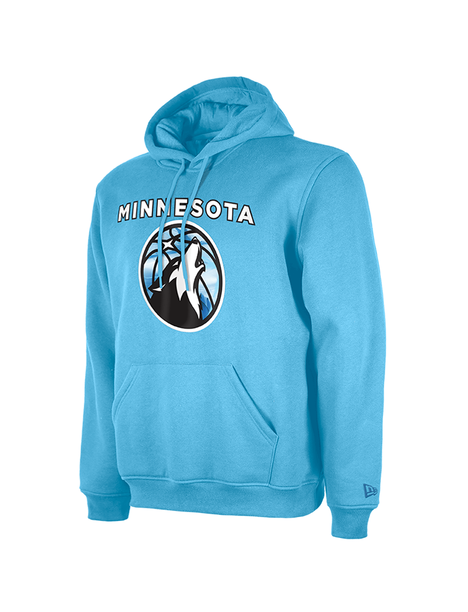 New Era Jumpers Minnesota Timberwolves New Era NBA 24-25 City Edition Hoodie Jumper - Light Blue