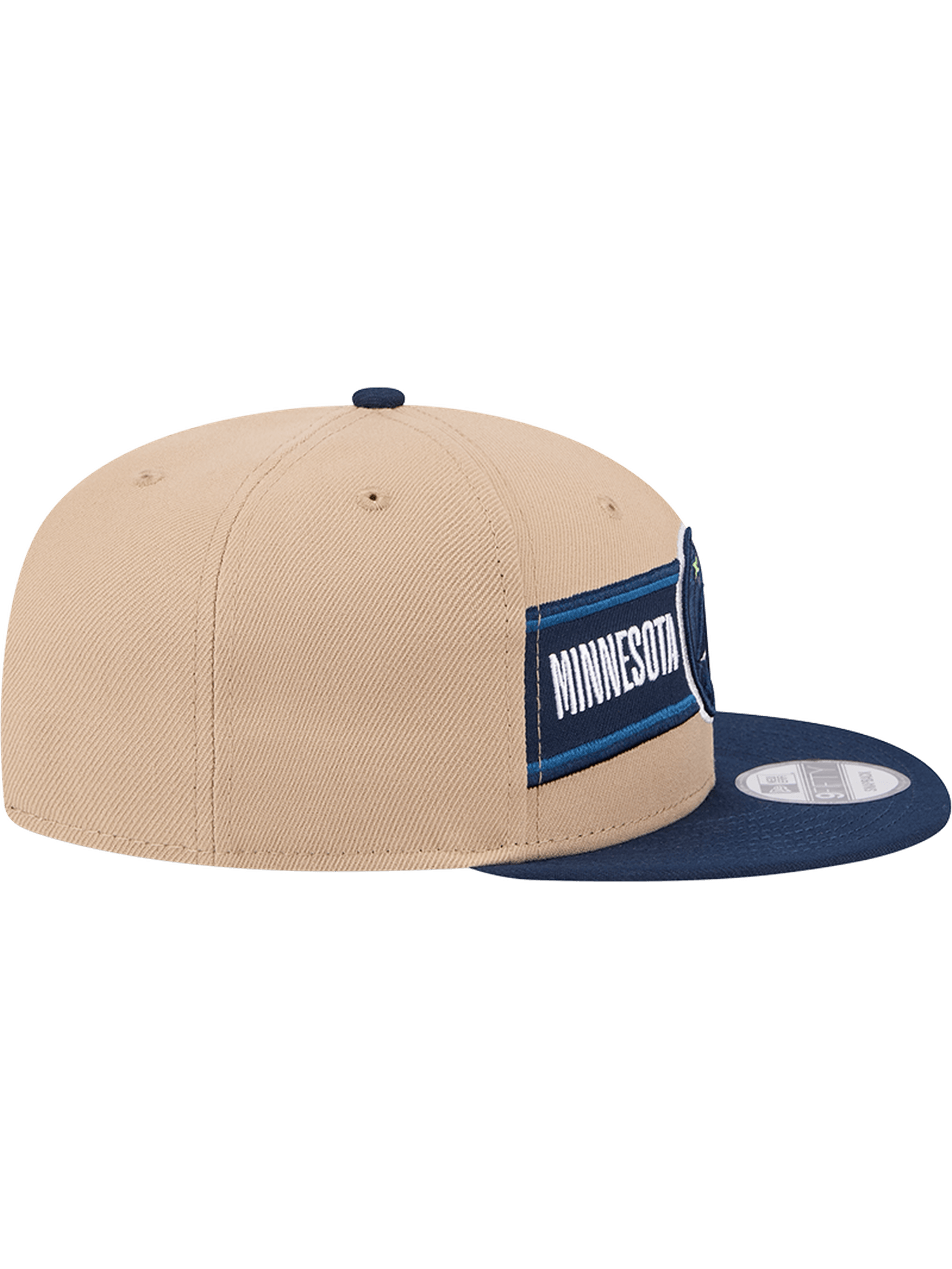 New Era Caps Minnesota Timberwolves New Era NBA 24 Draft 9FIFTY Snapback Hat - Tan