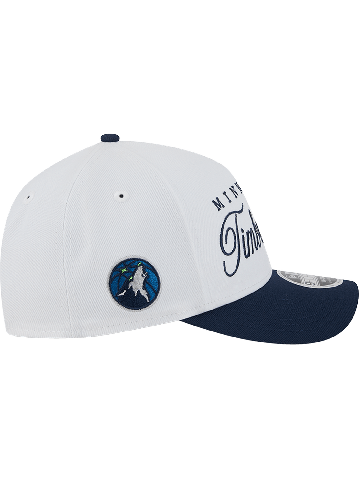 New Era Caps Minnesota Timberwolves New Era NBA 25 Draft 9FORTY M-Crown A-Frame Snapback Hat - White