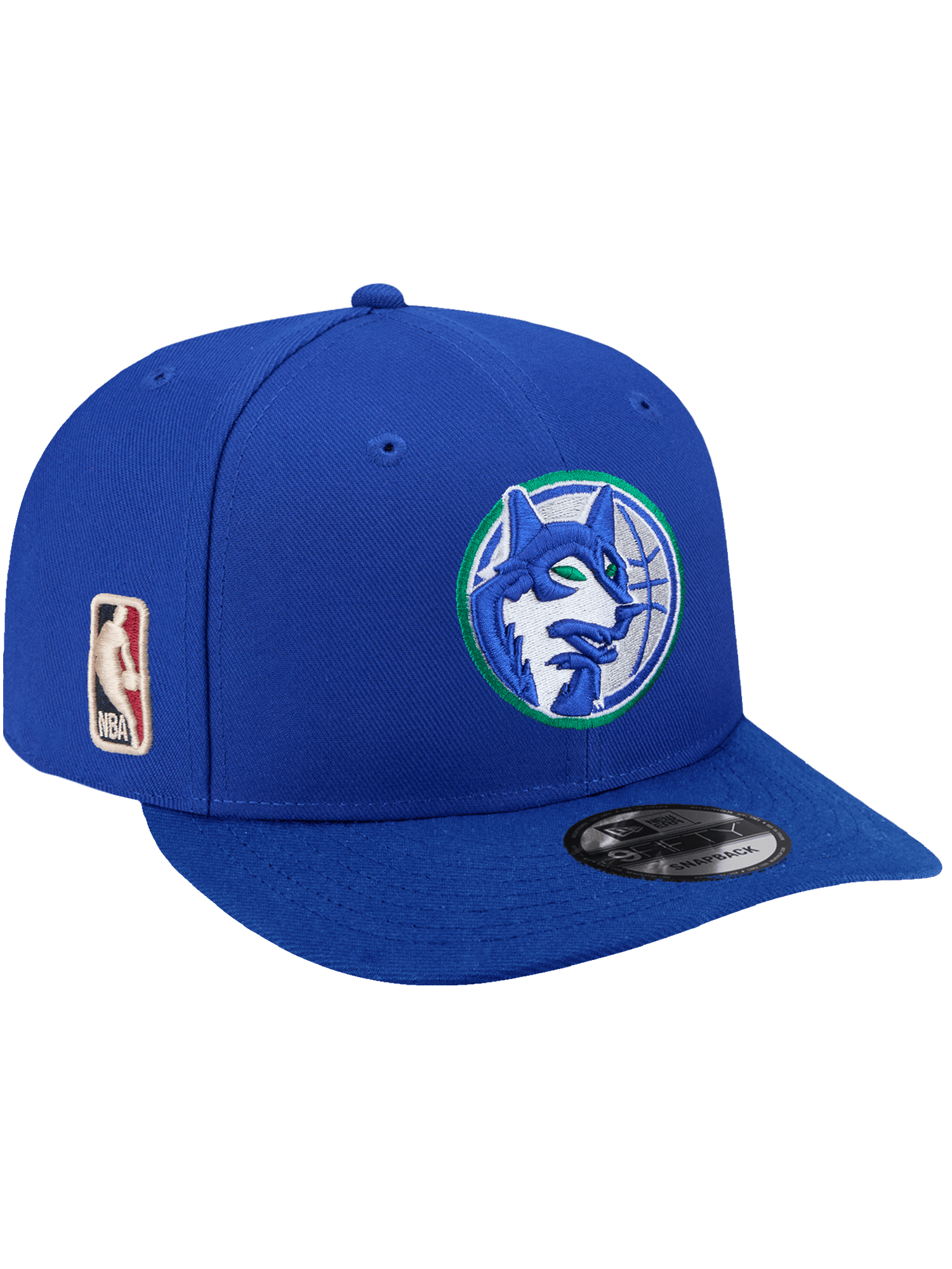 New Era Caps Minnesota Timberwolves New Era NBA HWC 9FIFTY Pre-Curved Snapback Hat - Blue
