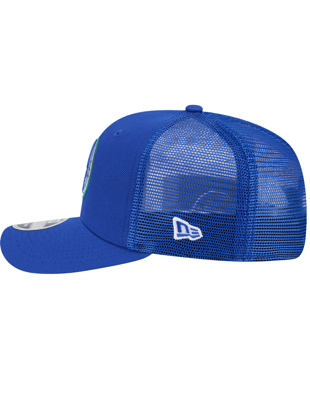 New Era Caps Minnesota Timberwolves New Era NBA HWC 9SEVENTY Trucker Stretch Snapback Hat - Blue