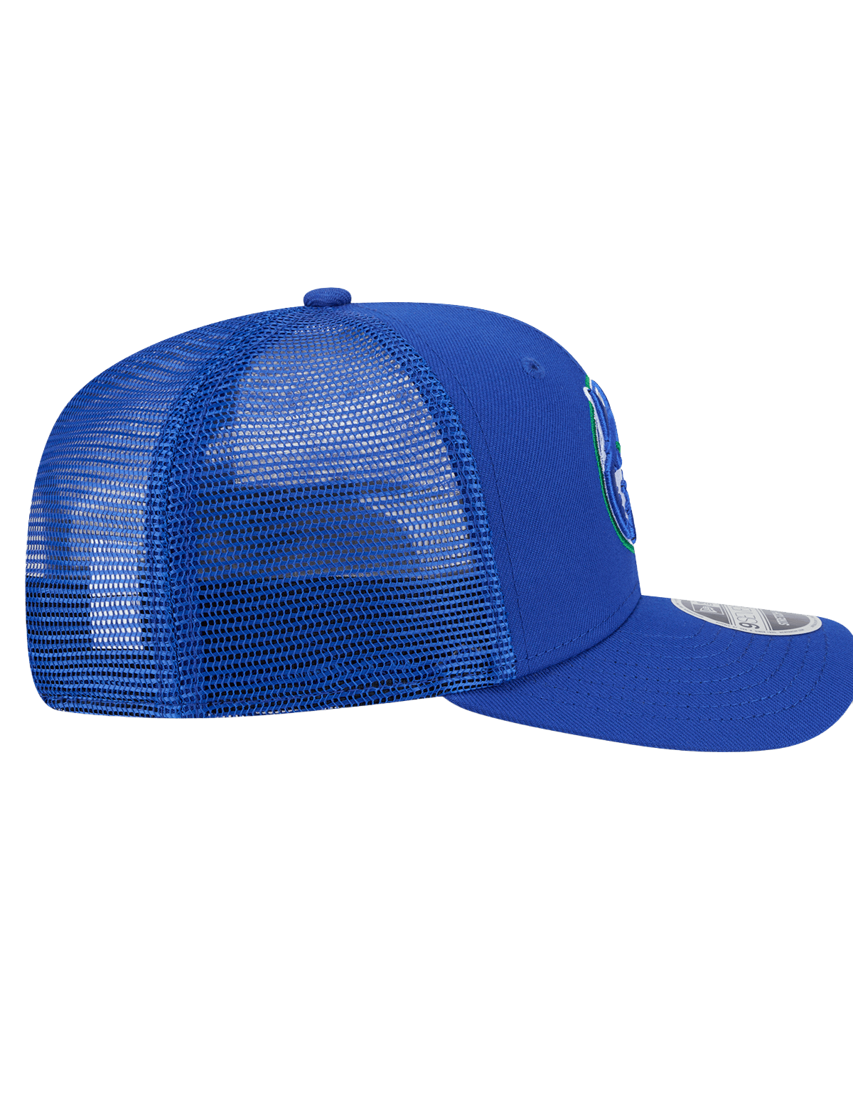 New Era Caps Minnesota Timberwolves New Era NBA HWC 9SEVENTY Trucker Stretch Snapback Hat - Blue