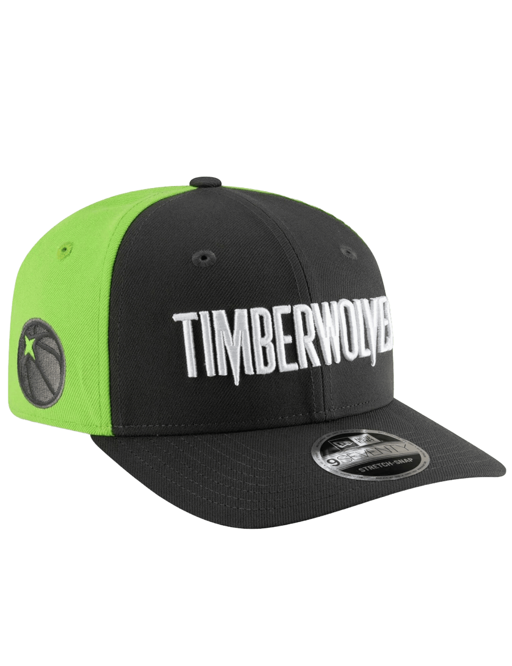 New Era Caps Minnesota Timberwolves New Era NBA Statement Edition 9SEVENTY Stretch Snapback Hat