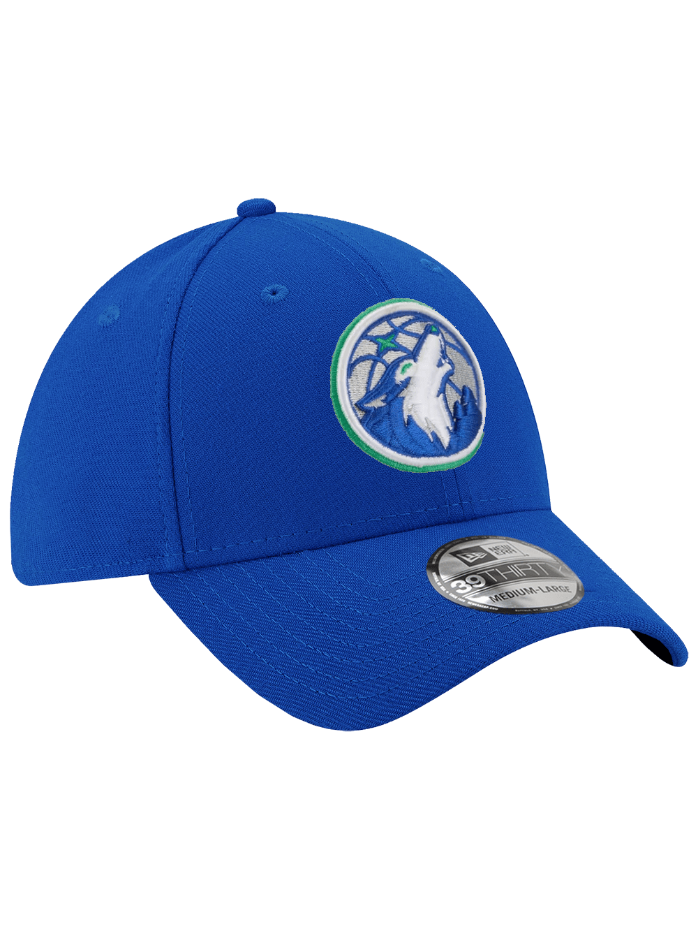 New Era Caps Minnesota Timberwolves New Era NBA Team 39THIRTY Stretch-Fit Hat - Blue