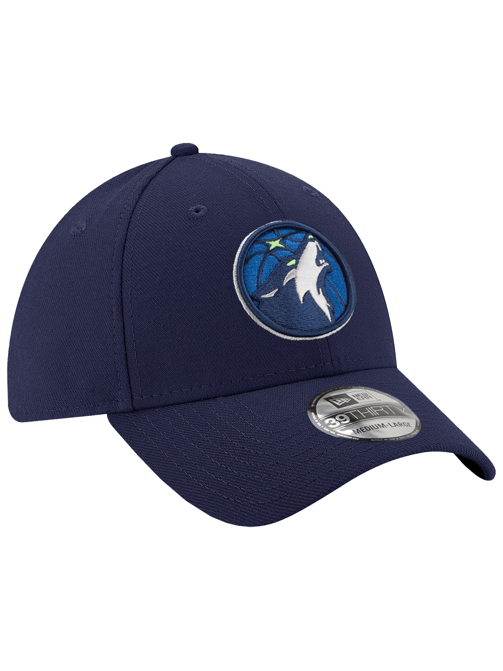 New Era Caps Minnesota Timberwolves New Era NBA Team 39THIRTY Stretch-Fit Hat - Navy