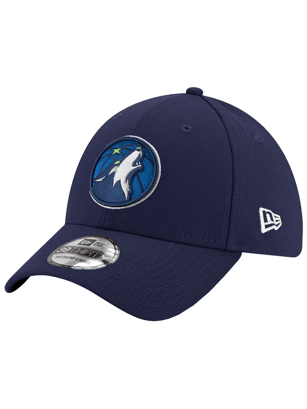 New Era Caps Minnesota Timberwolves New Era NBA Team 39THIRTY Stretch-Fit Hat - Navy