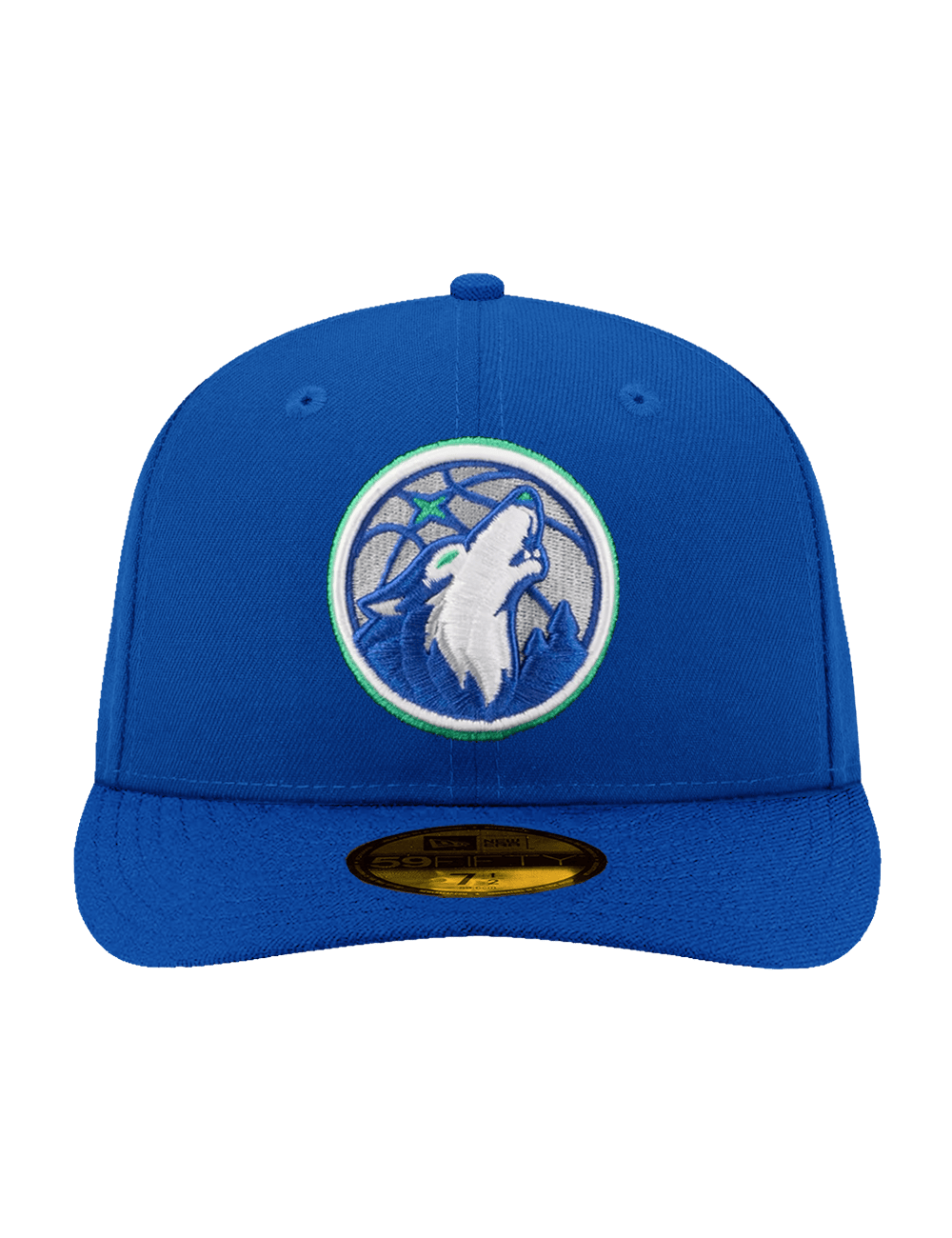 New Era Caps Minnesota Timberwolves New Era NBA Team 59FIFTY Pre-Curved Fitted Hat - Blue