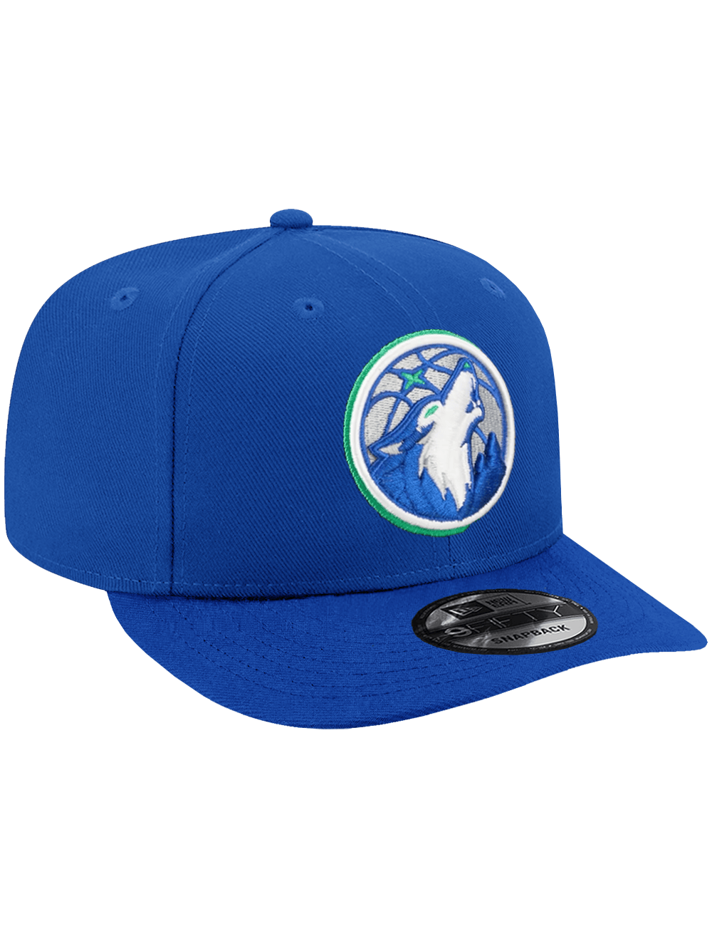 New Era Caps OSFA Minnesota Timberwolves New Era NBA Team 9FIFTY Pre-Curved Snapback Hat - Blue
