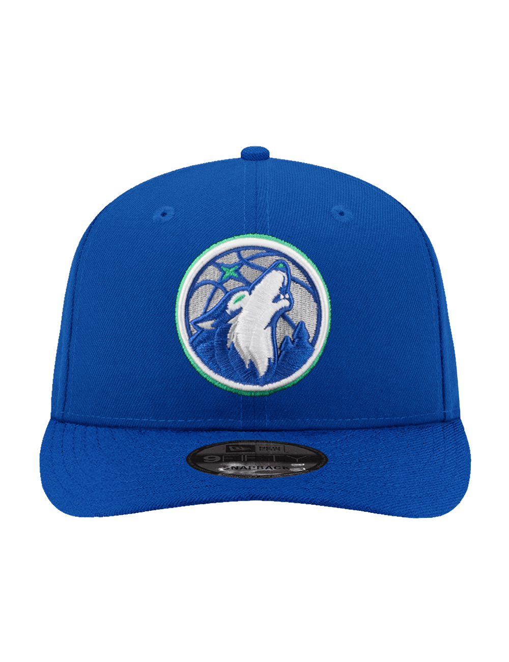 New Era Caps OSFA Minnesota Timberwolves New Era NBA Team 9FIFTY Pre-Curved Snapback Hat - Blue