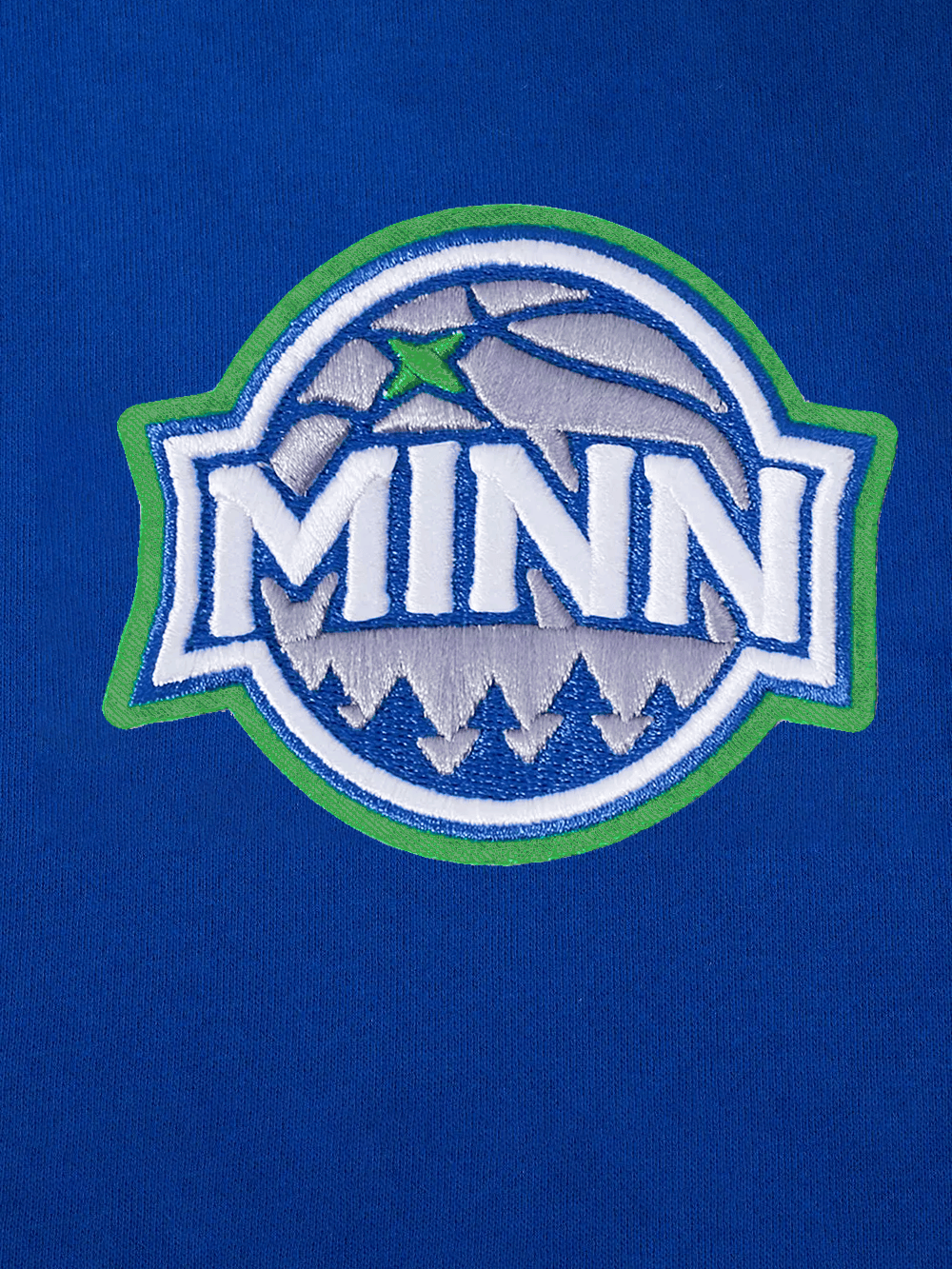 Pro Standard T-Shirts Minnesota Timberwolves Pro Standard NBA Classic Chenille Flex T-Shirt - Blue