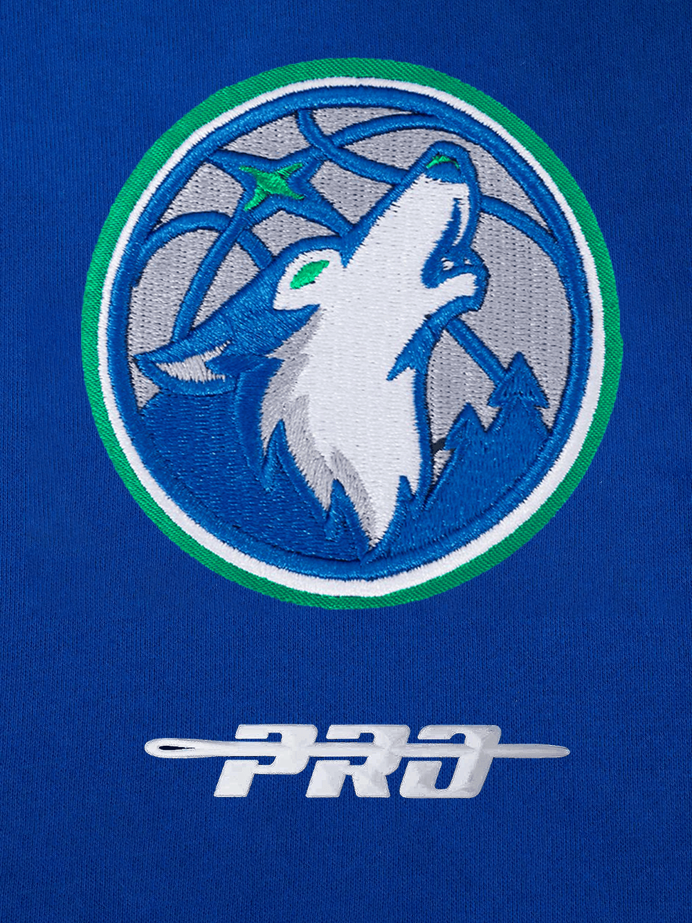 Pro Standard T-Shirts Minnesota Timberwolves Pro Standard NBA Classic Chenille Flex T-Shirt - Blue