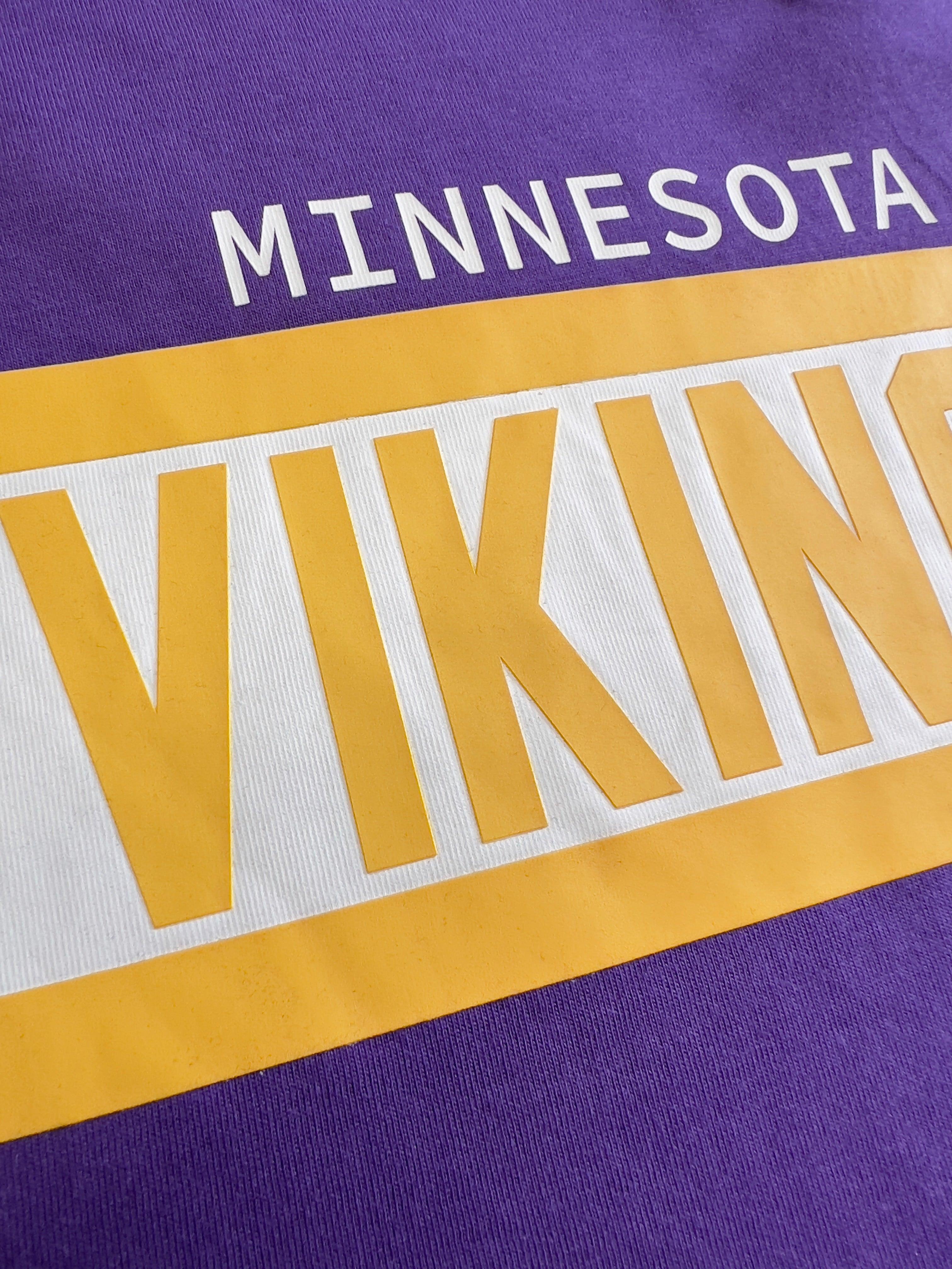 New Era T-Shirts Minnesota Vikings New Era NFL 24 Sideline T-Shirt - Purple